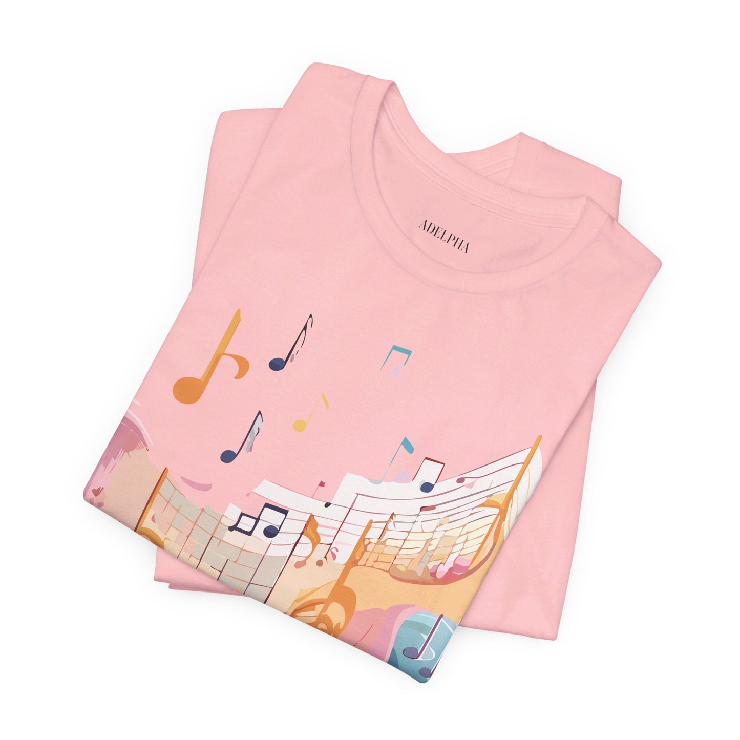 Adelpha Graphic Tee Unisex Jersey Short Sleeve Vintage Inspired Artwork Music T Shirt Casual Wear