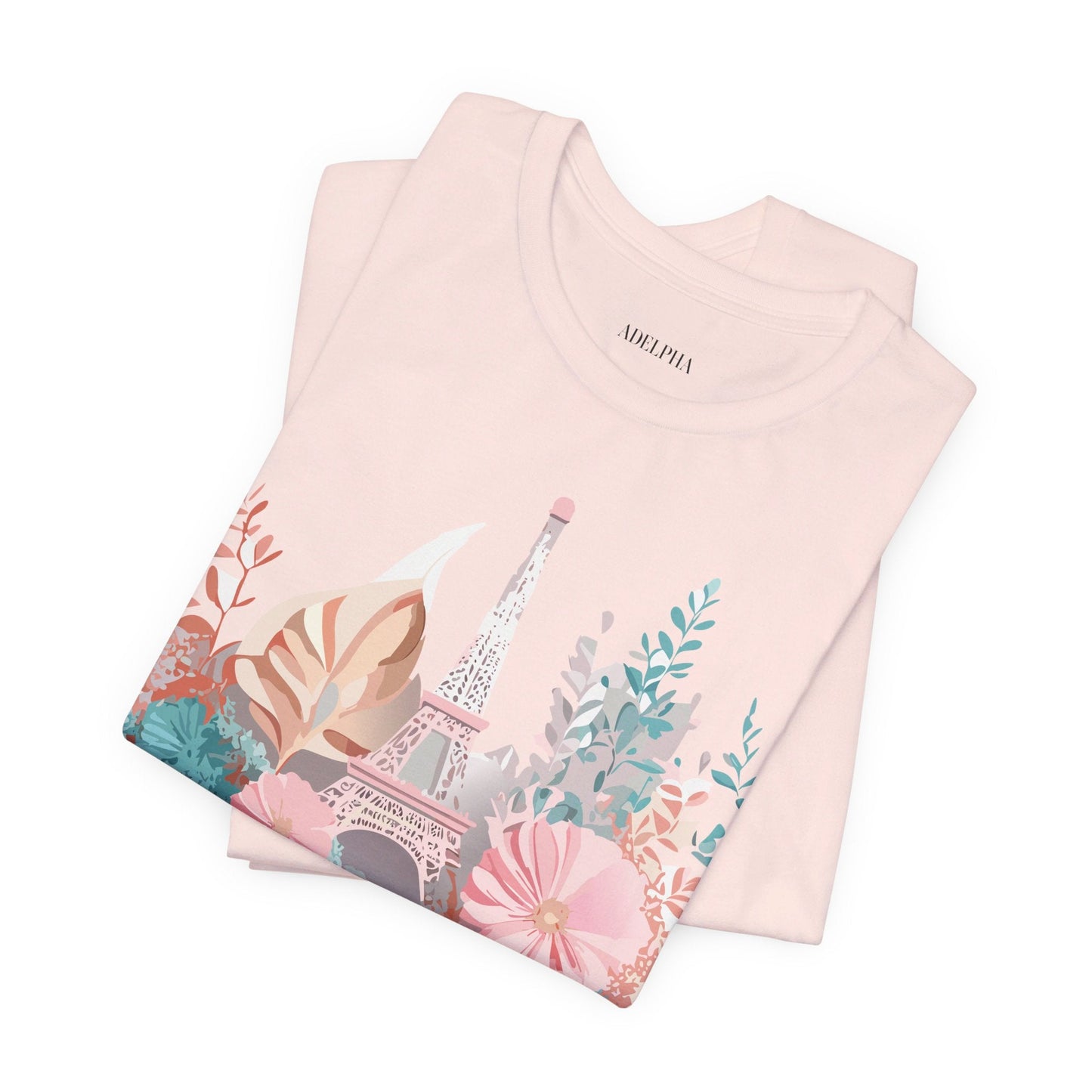 Adelpha Paris Graphic Tee Unisex Short Sleeve Shirt Vintage Art Design Premium Artwork