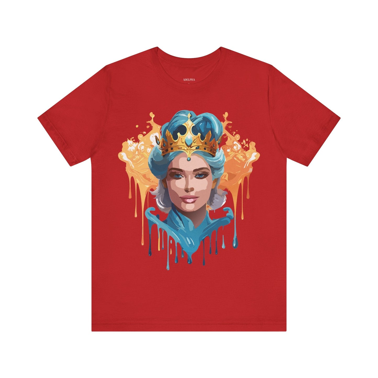 Queen Graphic Tee Unisex Jersey Short Sleeve Premium Quality Adelpha Vintage Inspired Artwork