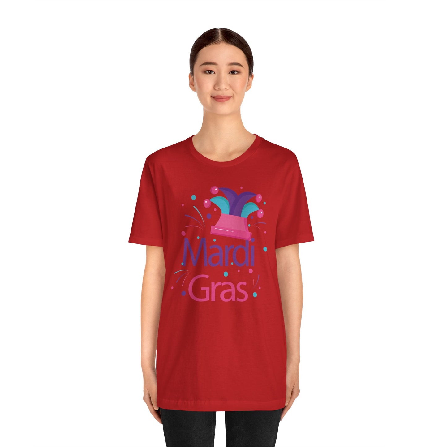 Unisex Cotton Tee Shirt for Mardi Gras