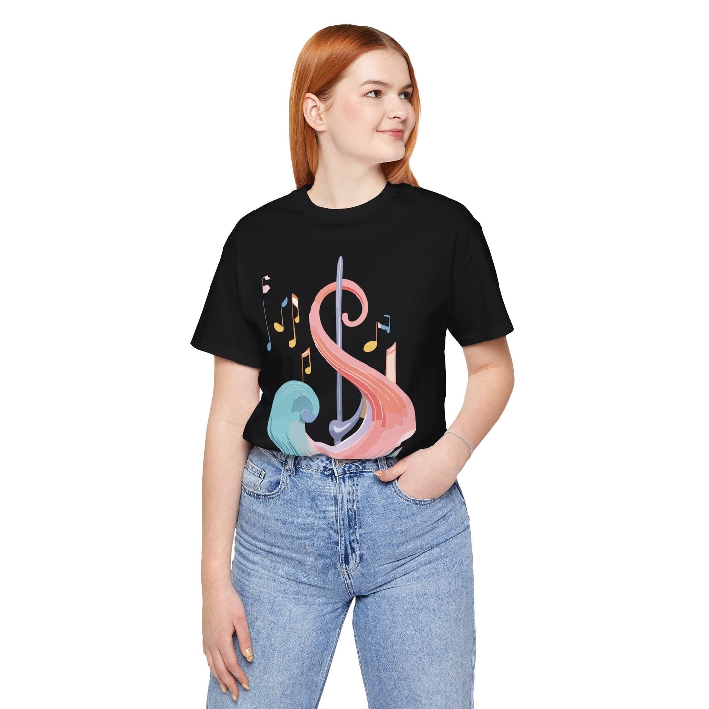 Music T Shirt Graphic Tee Unisex Short Sleeve Adelpha Vintage Inspired Artwork Art Design