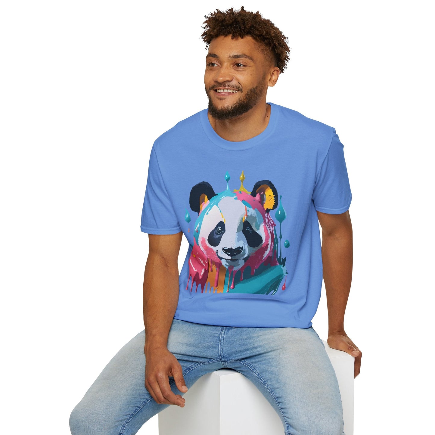 Panda Shirt Unisex T Shirt Panda Lover Gift Gildan Softstyle Tee 100 Percent Cotton