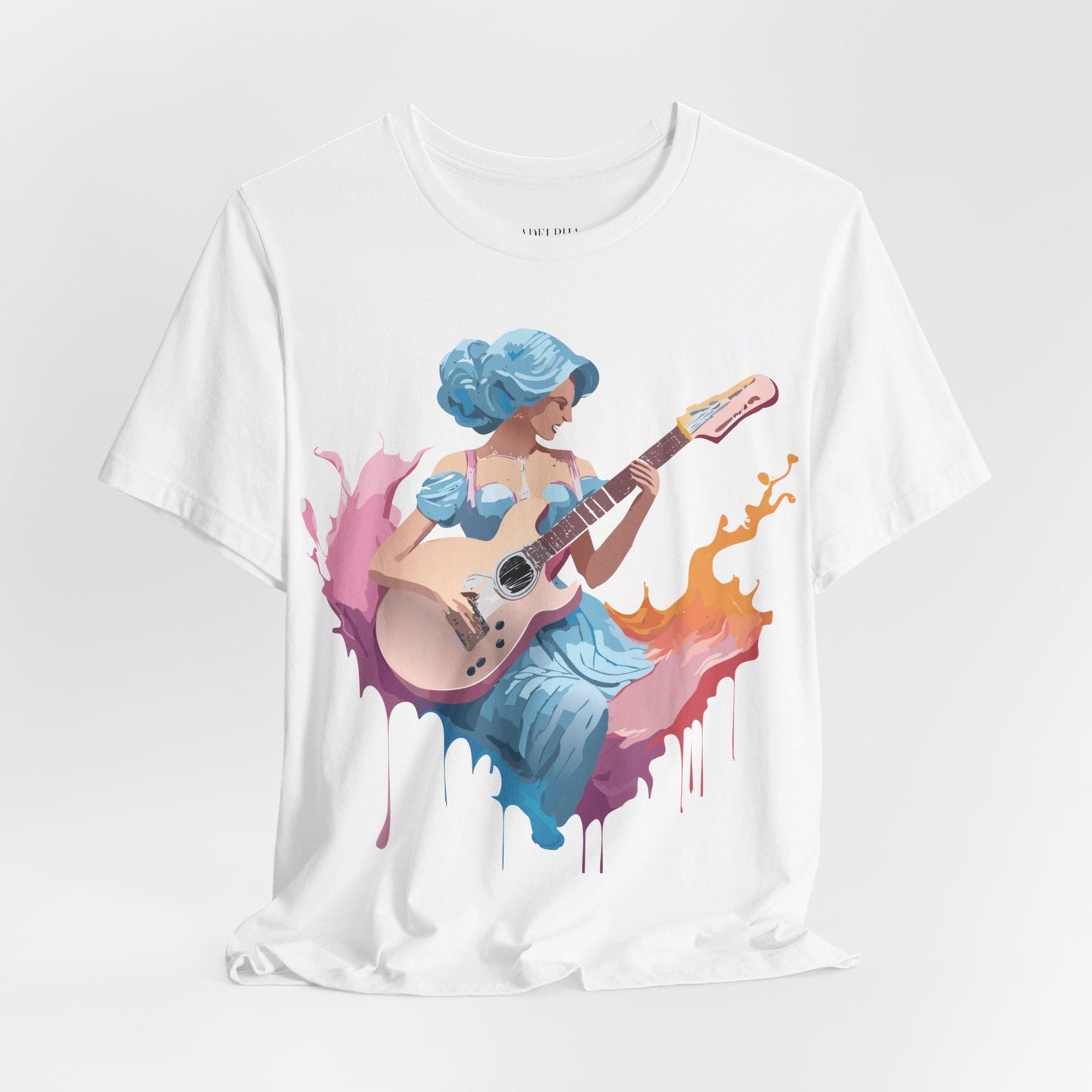 Music T Shirt Graphic Tee Unisex Adelpha Vintage Inspired Artwork Casual Everyday Wear