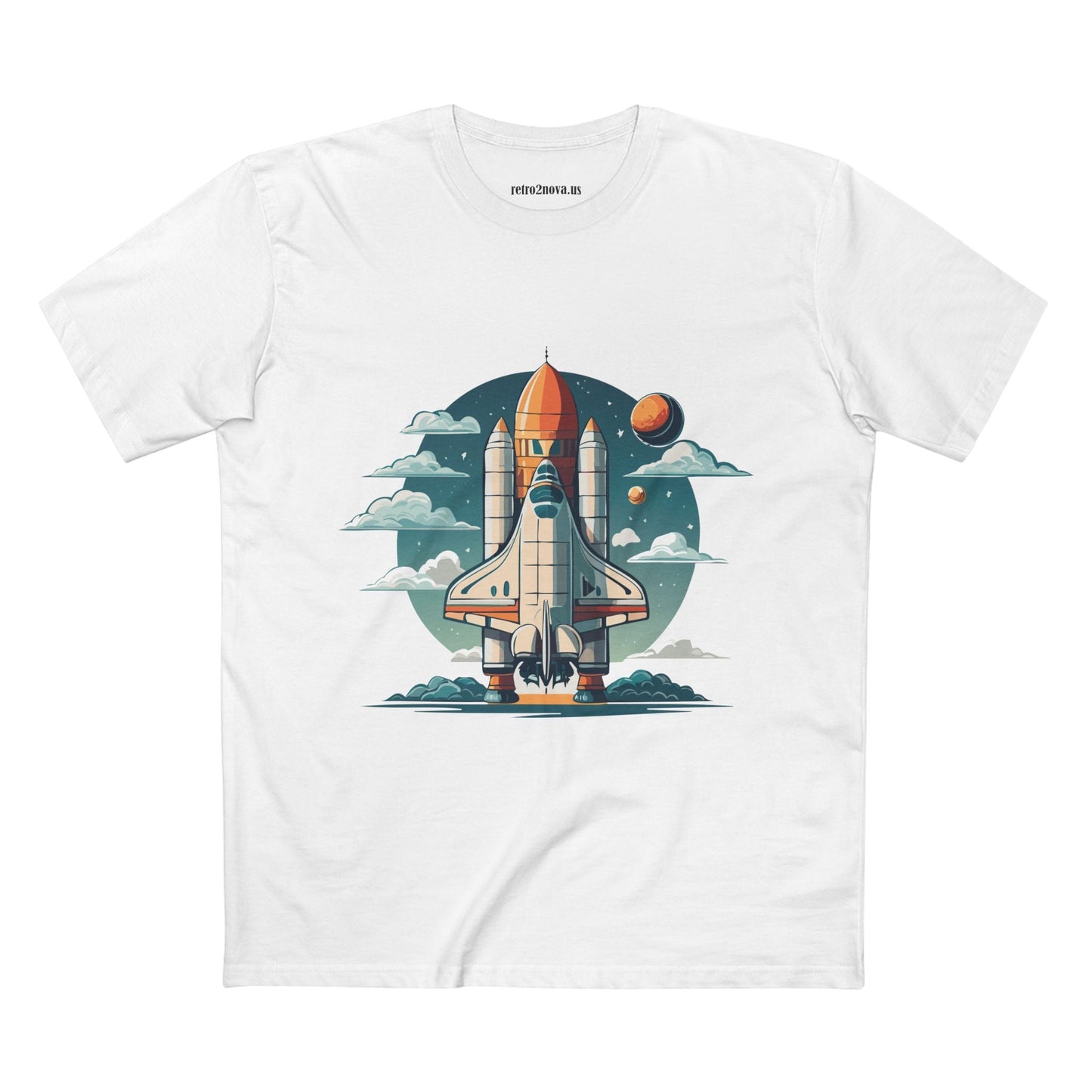 Cosmos Shirt Unisex Premium Cotton Tee With Original Art Design By Retro2Nova CS1