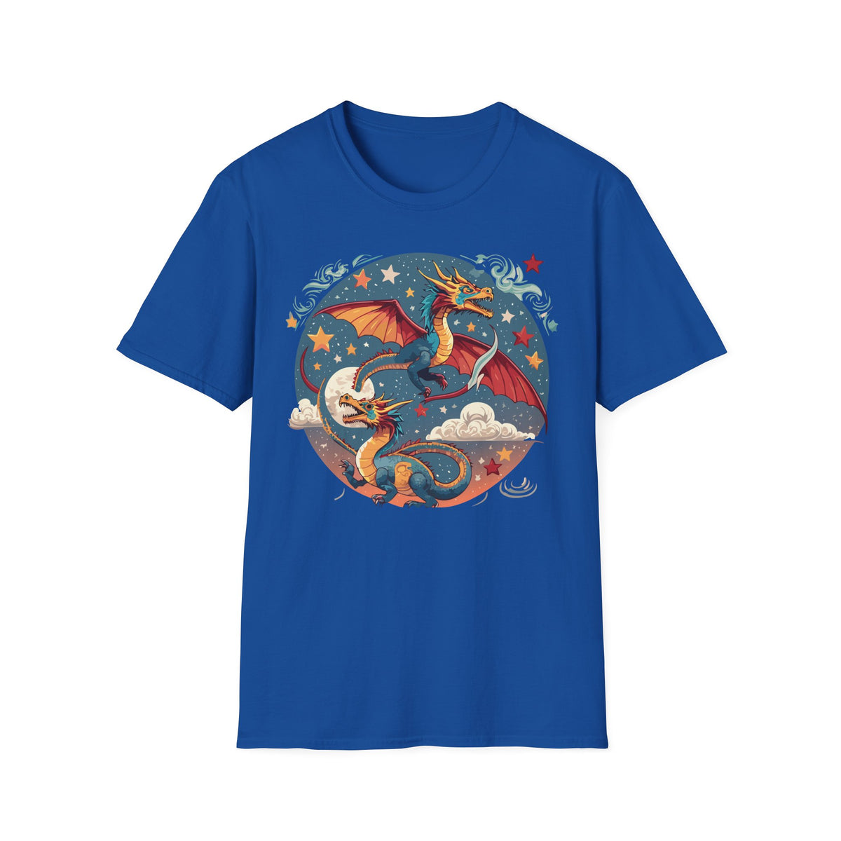 Dragon Graphic Tee Gildan Unisex 100 Cotton Tee Shirt with Animal a28