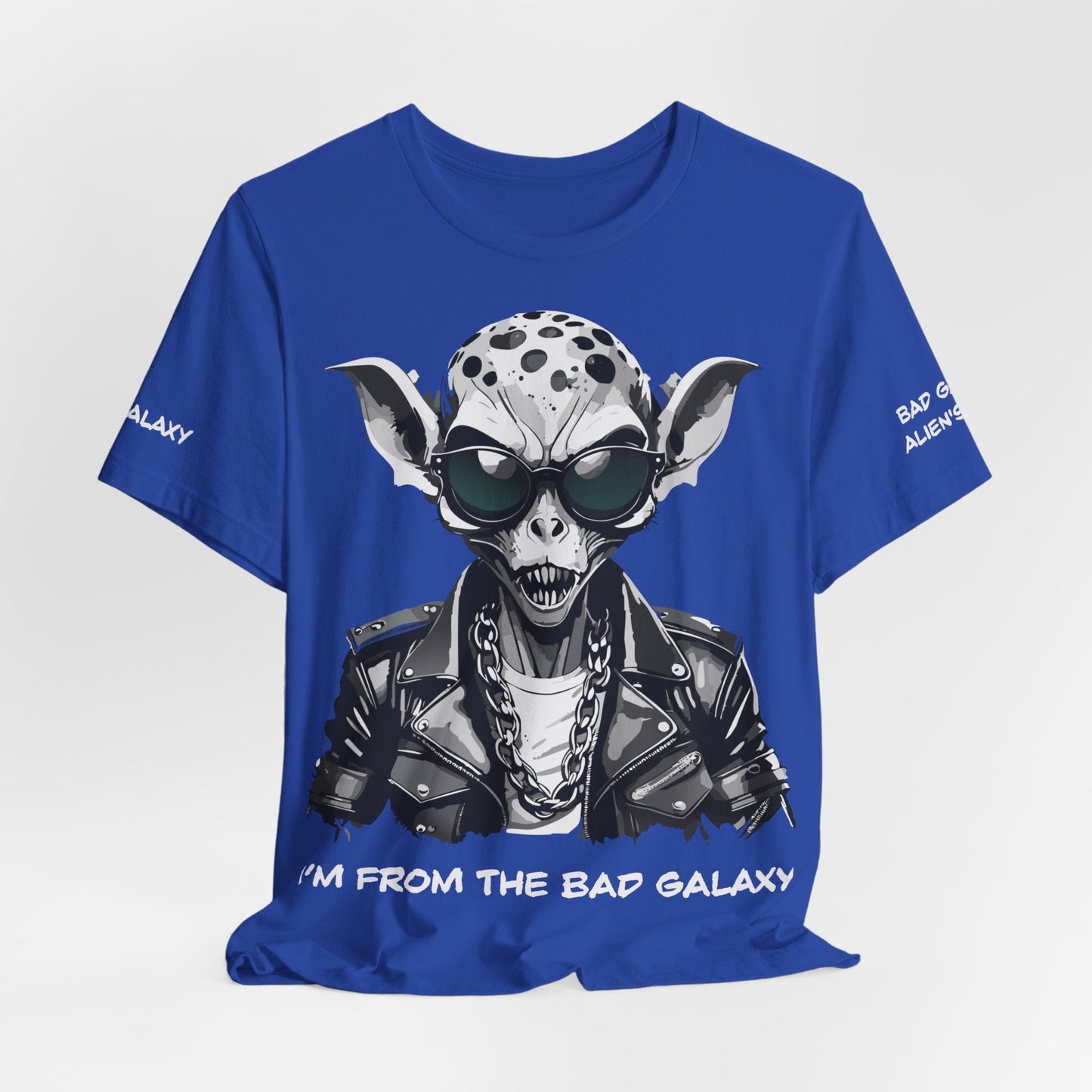 Alien Tee Shirt From Bad Galaxy Made To Order Lightweight 100 Cotton Tee With Eco Inks Free Shipping