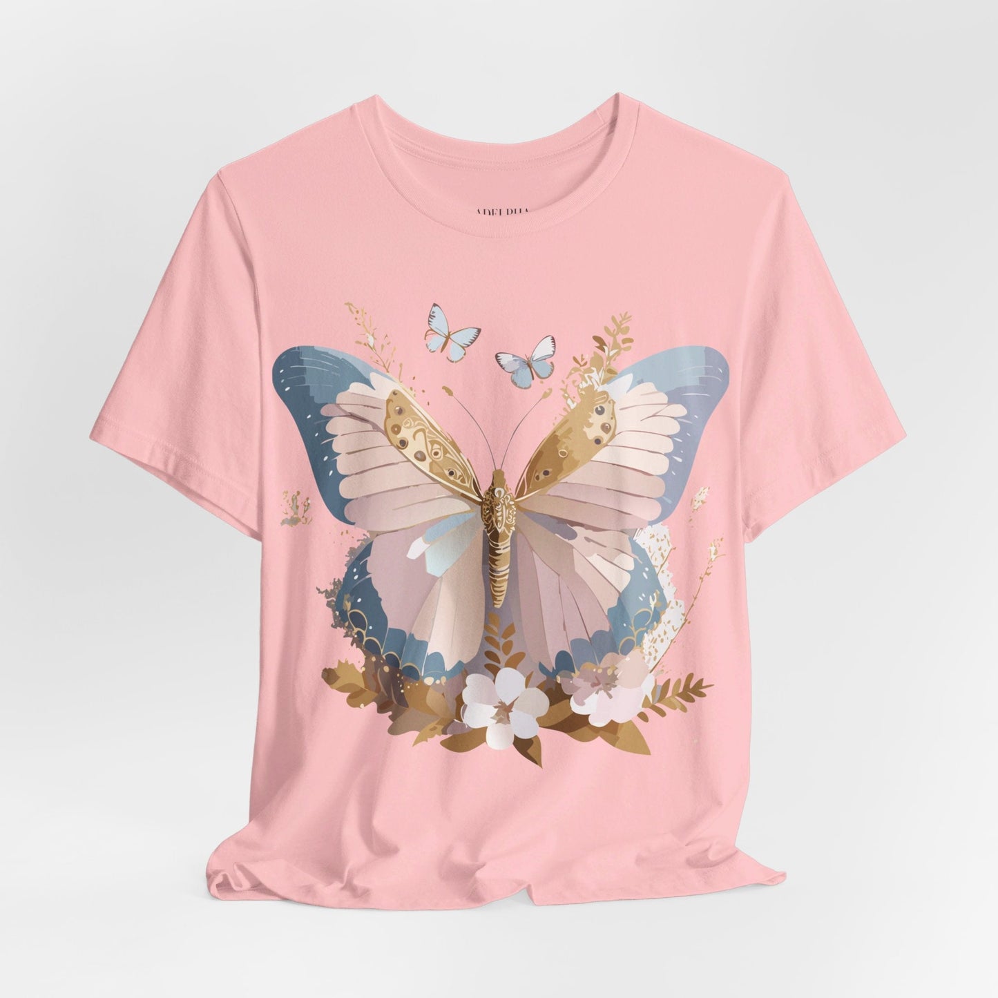 Adelpha Vintage Inspired Butterfly Graphic Tee Unisex Short Sleeve