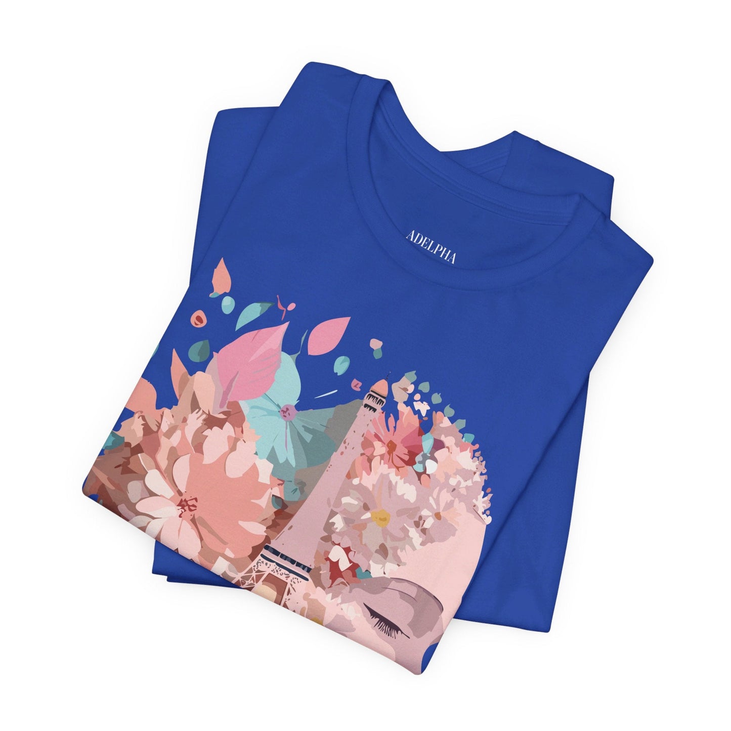 Tourist Paris Graphic Tee Unisex Jersey Short Sleeve Vintage Inspired Artwork