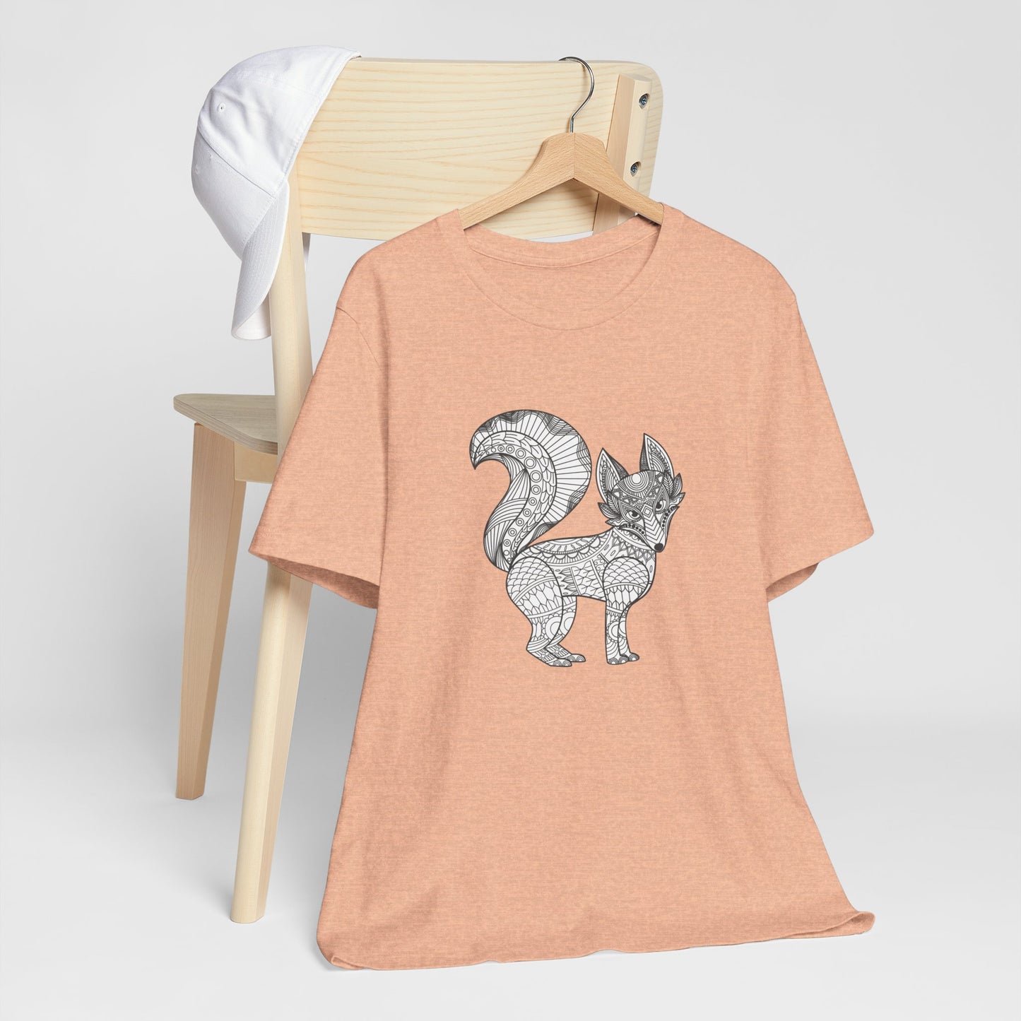 Camiseta unisex con estampado de animales 