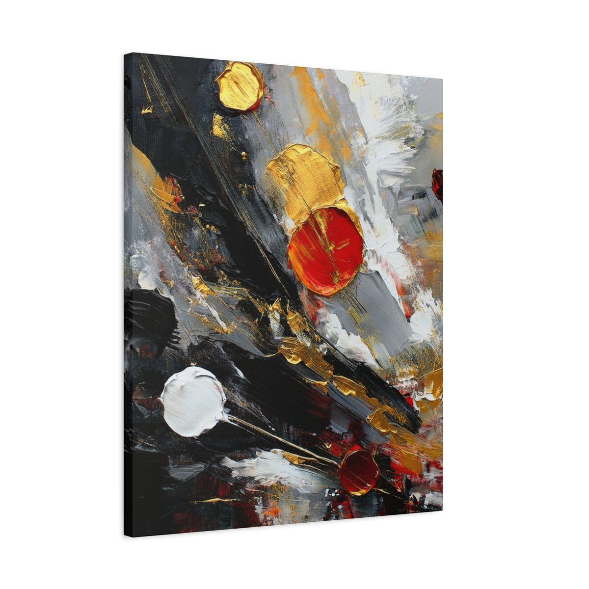 Abstract Oil Painting Print Canvas 20x24,20x30,24x30 24x32,24x36,30x40 32x48,36x48,40x60 Pine-Wood Inner Frame ABS-67