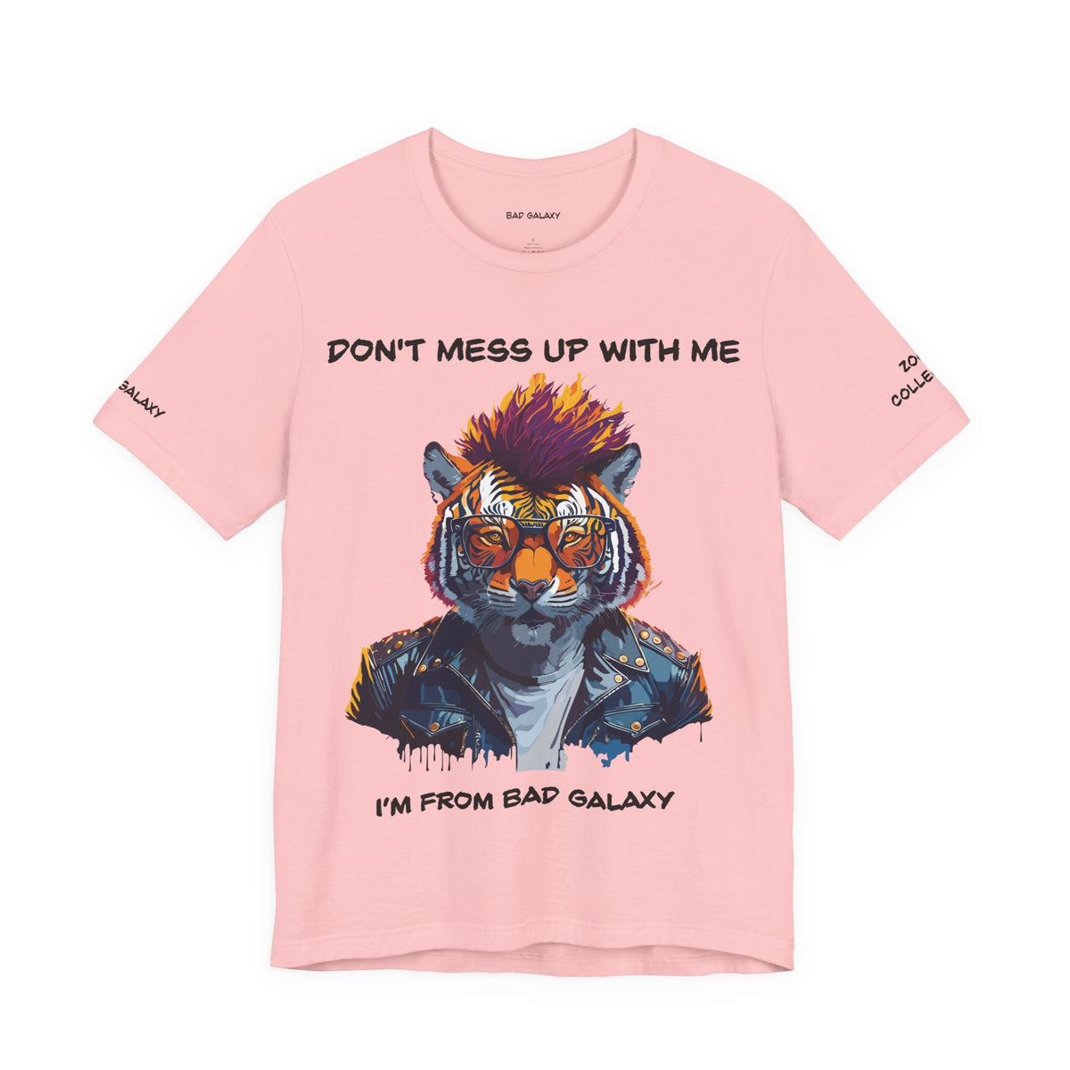 Animal Graphic Unisex Cotton Bella+Canvas Tee with Art Design b8