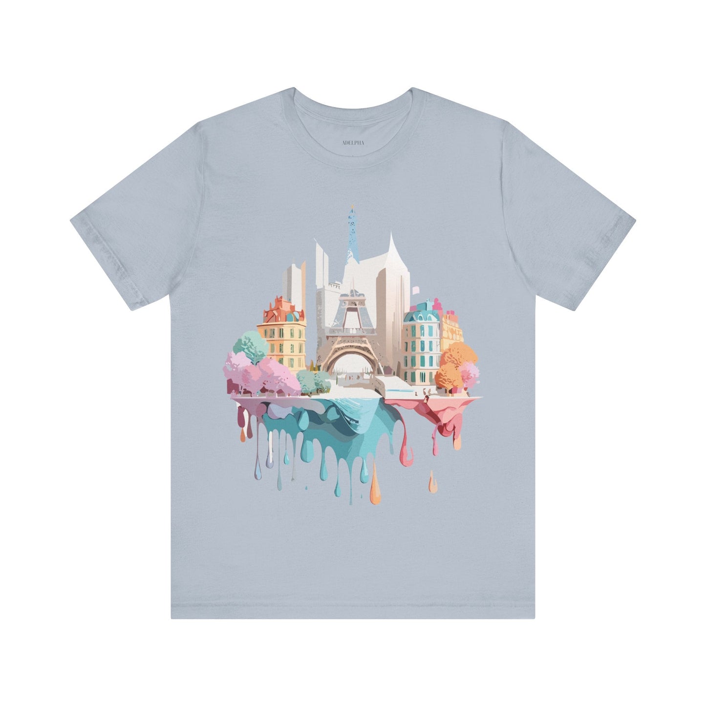 Adelpha Paris Graphic Tee Unisex Jersey Short Sleeve Vintage Inspired Artwork Collection
