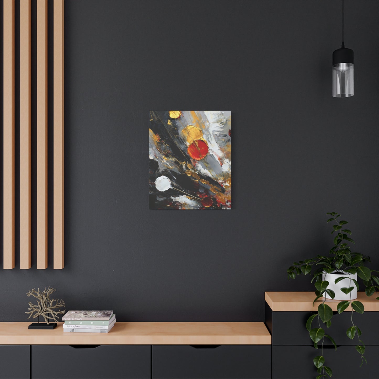 Abstract Oil Painting Print Canvas 20x24,20x30,24x30 24x32,24x36,30x40 32x48,36x48,40x60 Pine-Wood Inner Frame ABS-67