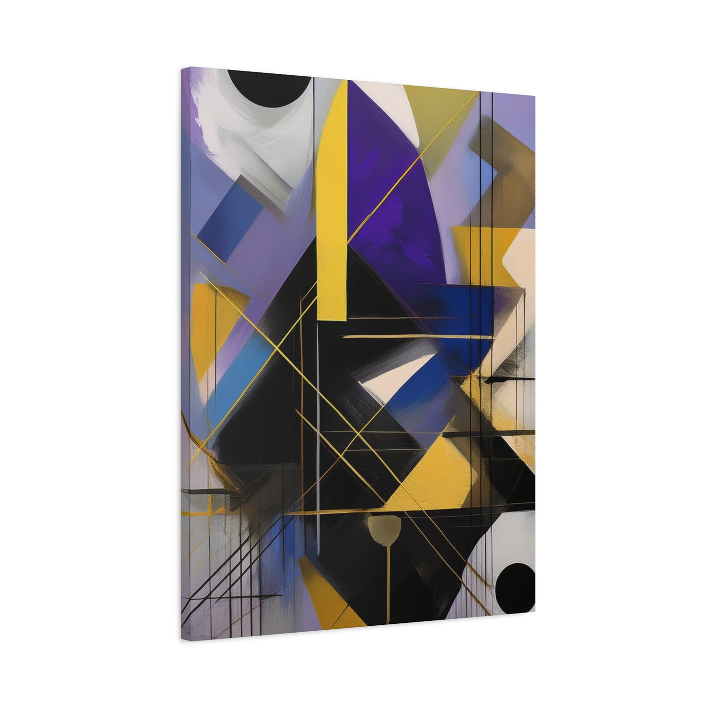 Purple Abstract Painting Print Canvas 20x24,20x30,24x30, 24x32,24x36,30x40, 32x48,36x48,40x60 Pine-Wood Inner Frame ABS-33