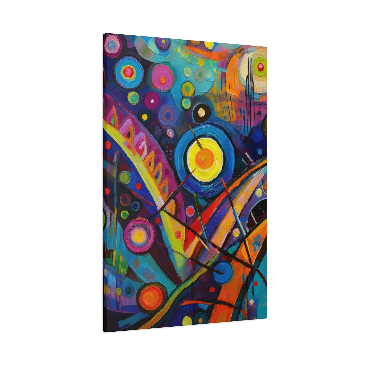 Abstract Oil Painting Print Canvas 20x24,20x30,24x30 24x32,24x36,30x40 32x48,36x48,40x60 Pine-Wood Inner Frame ABS-127