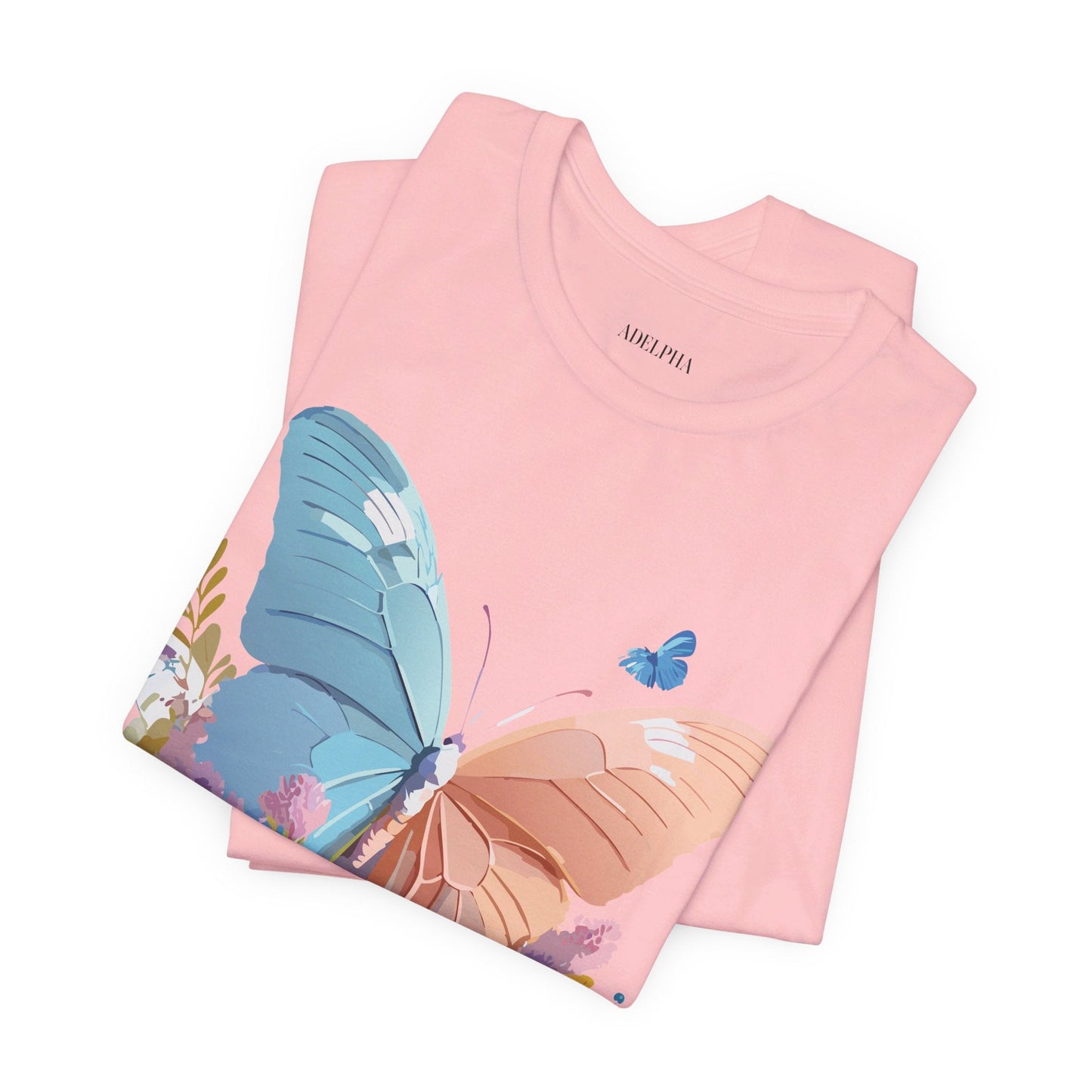 Butterfly Graphic Tee By Adelpha Unisex Vintage Inspired Art Shirt