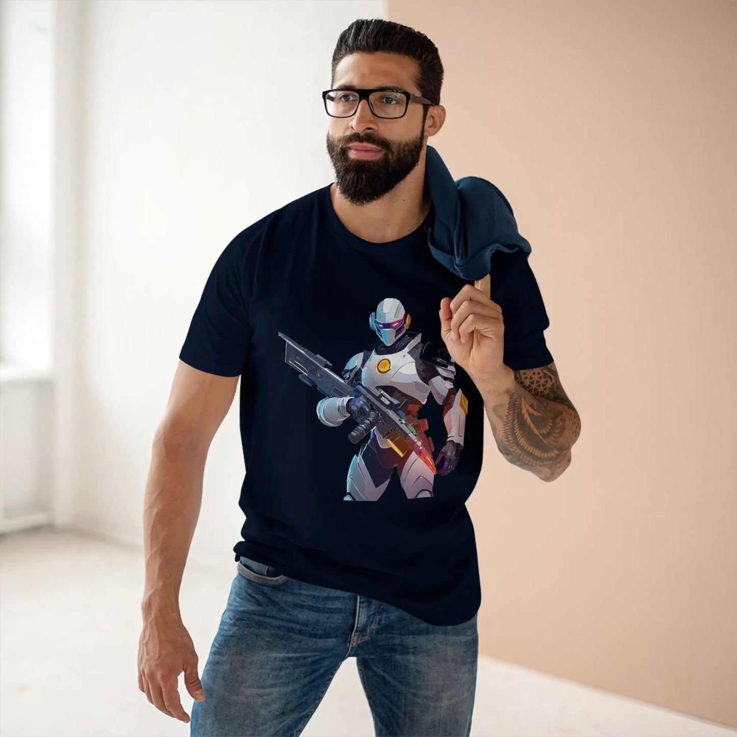 Robocop Graphic Unisex 100 Cotton Staple Tee 26