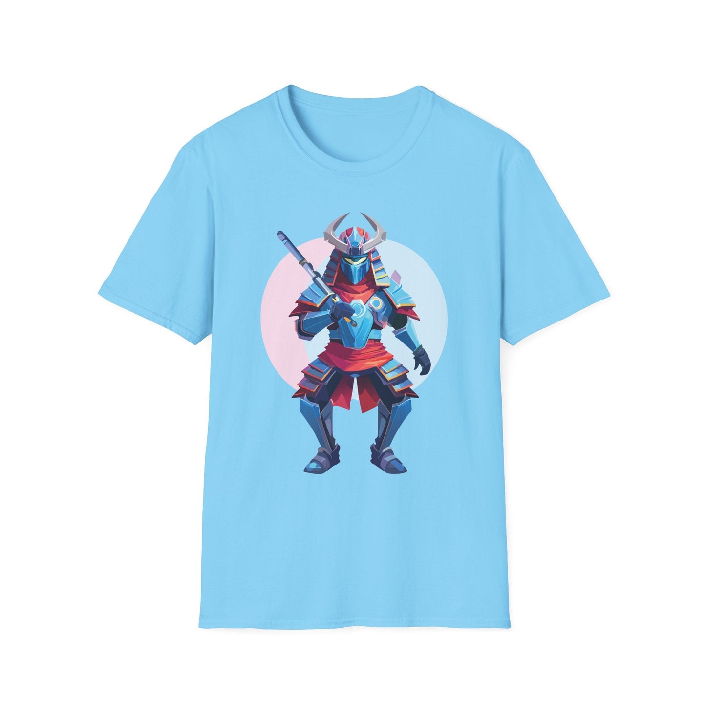 Samurai T Shirt Unisex Softstyle Tee Made From 100 Percent Ring Spun Cotton Gildan 64000