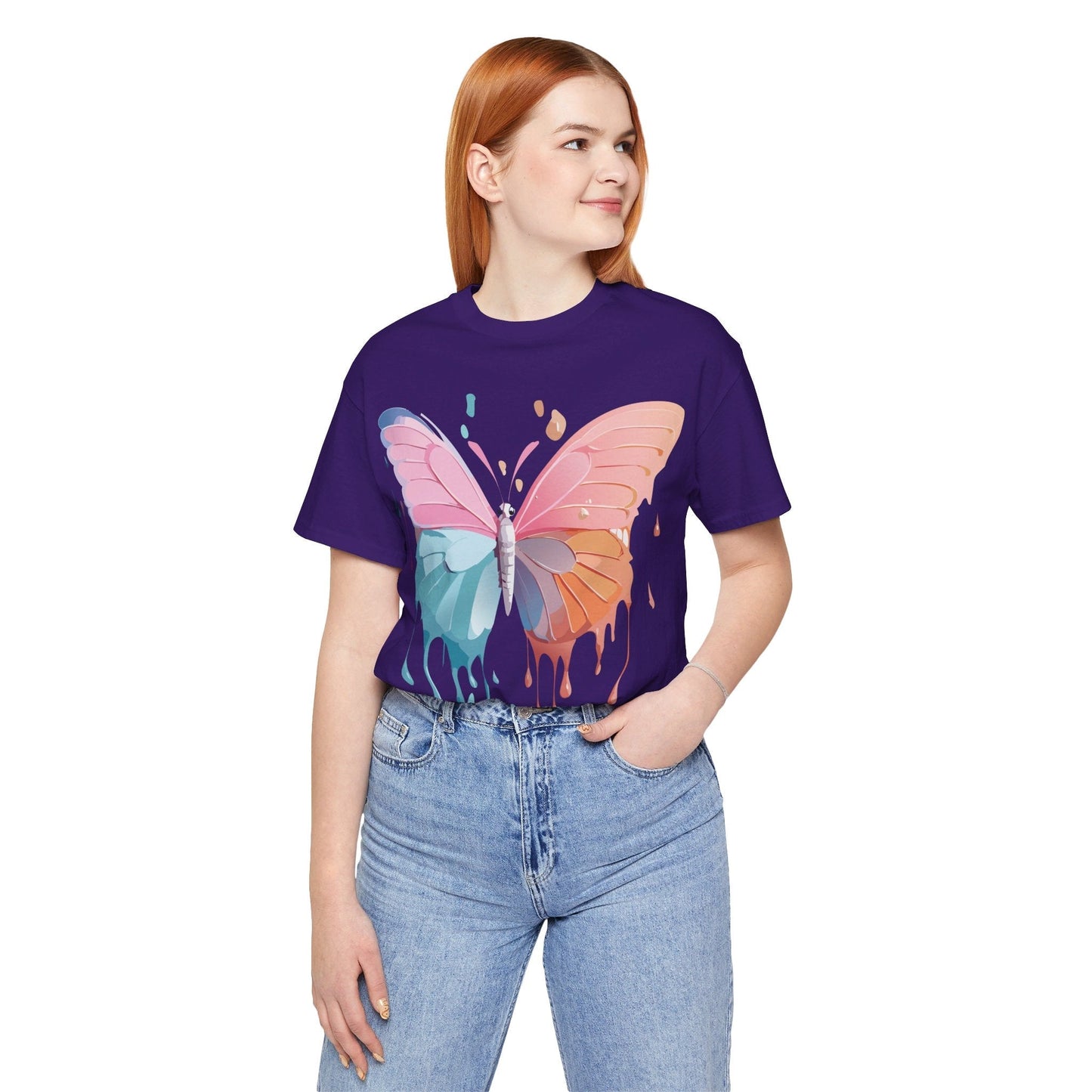 Adelpha Graphic Tee Unisex Short Sleeve Jersey Art Design Vintage Inspired