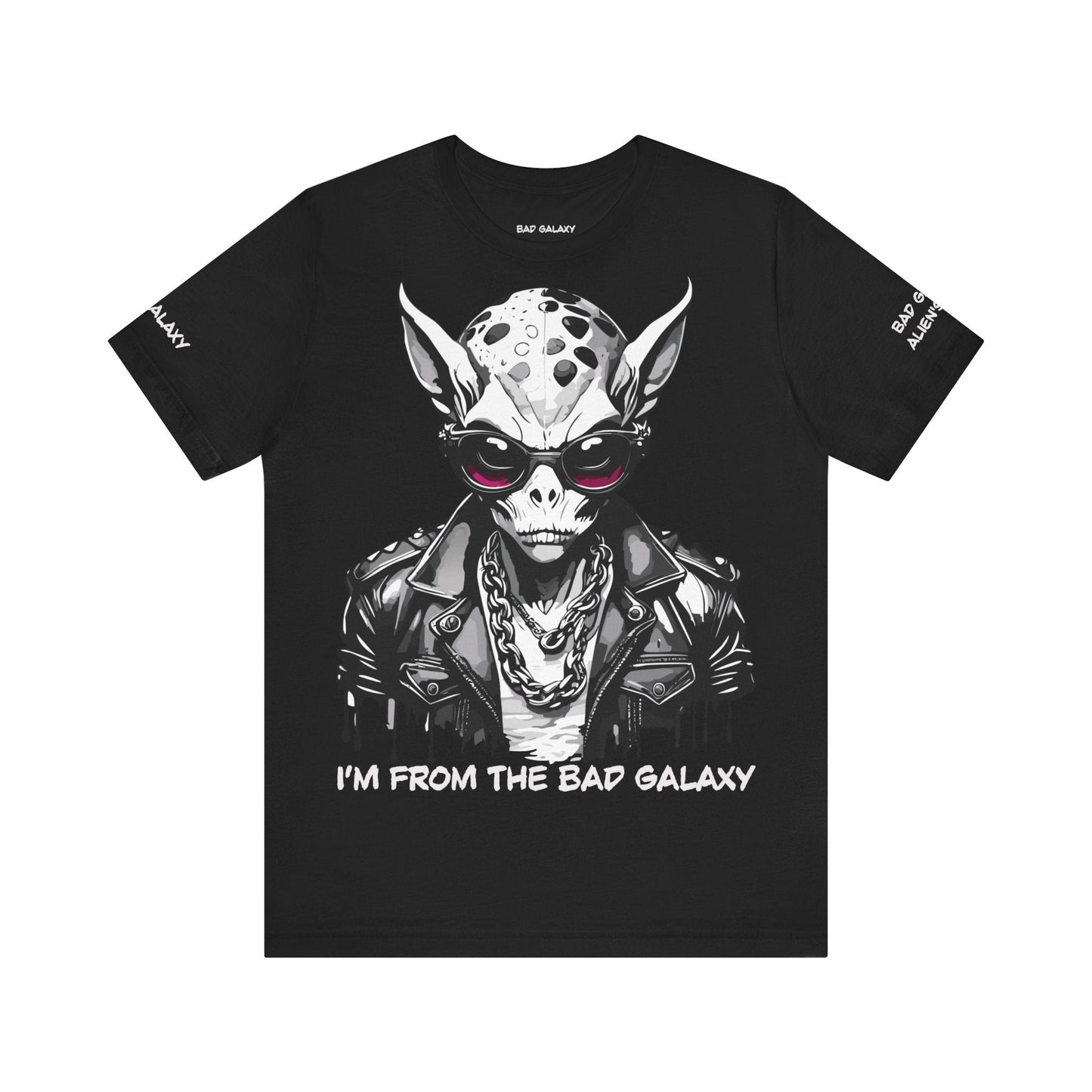Alien Tee Shirt From Bad Galaxy Made To Order 100 Percent Cotton With Eco Friendly Inks
