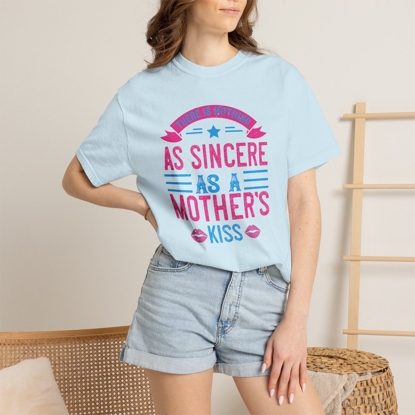 Mom T-shirt Mother Day Mama Tee Unisex Comfort Colors Garment-Dyed Cotton h97