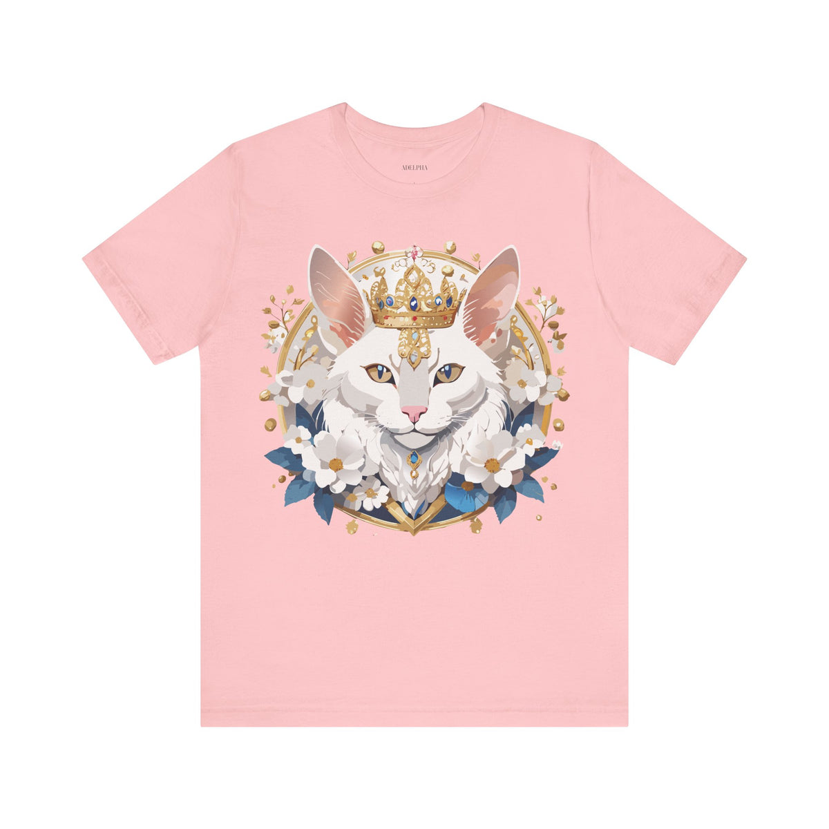 Medallion Graphic Unisex Cotton Bella+Canvas Tee with Art Design d35