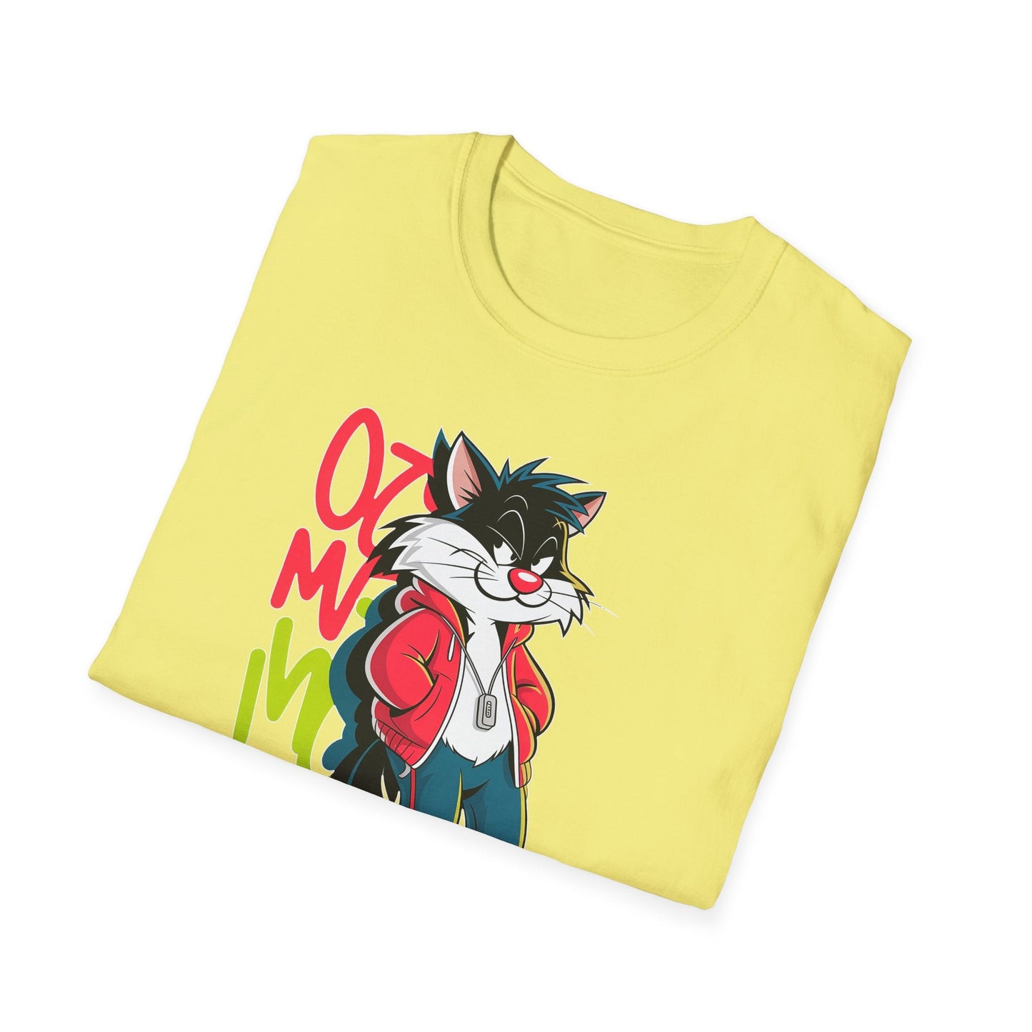 Cartoon T Shirt With Animals And Animation Tee For Unisex Softstyle Gildan 64000