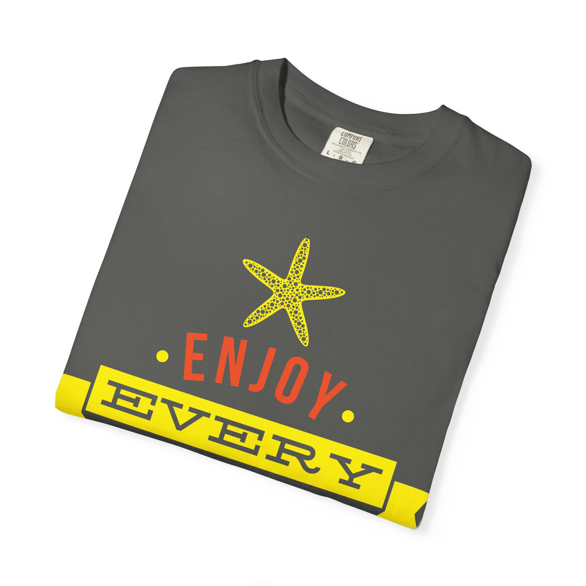 Comfort Colors 1717 Unisex Garment Dyed T Shirt Relaxed Fit Heavyweight 100 Percent Ring Spun Cotton