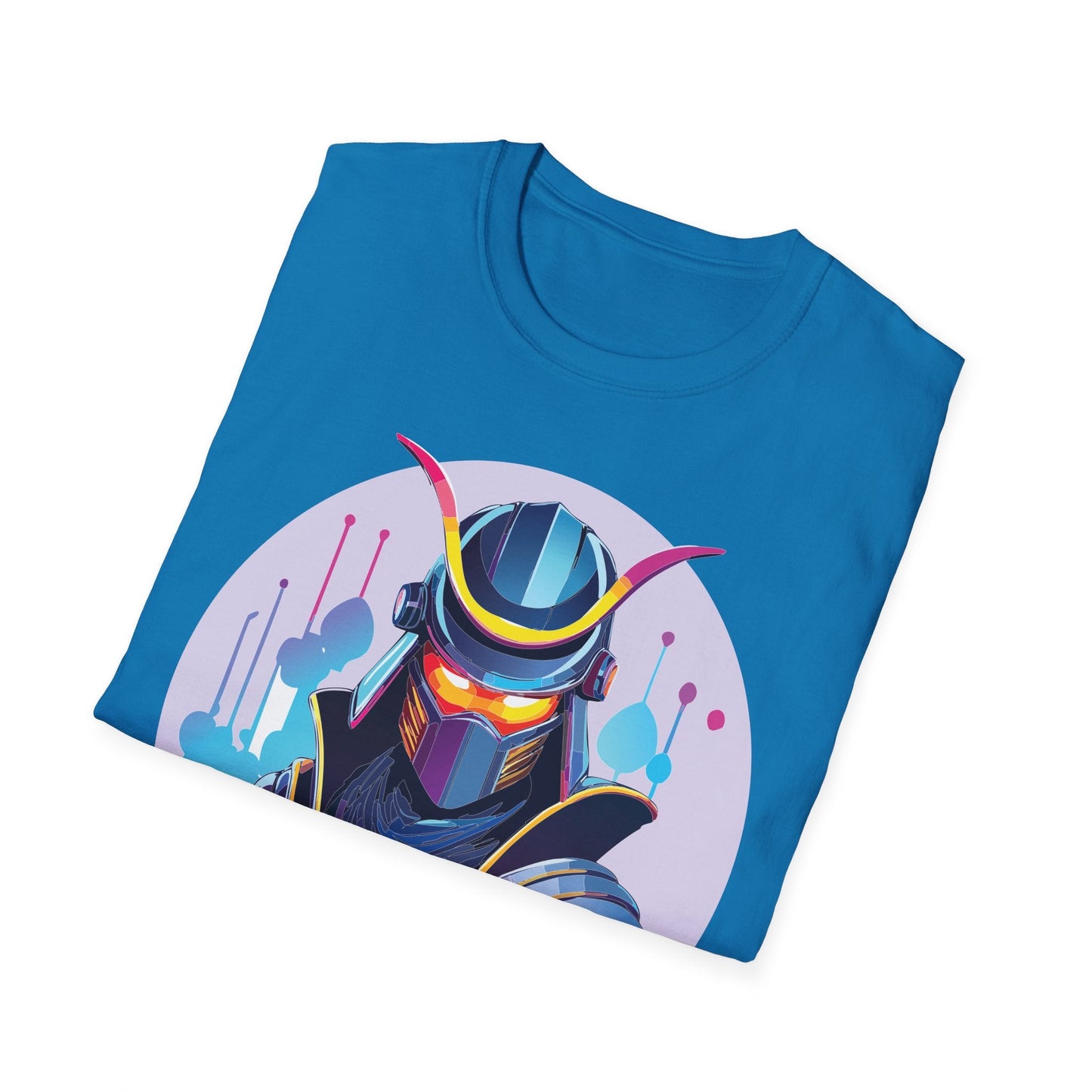 Unisex Samurai Shirt Gildan Softstyle Tee Hundred Percent Ring Spun Cotton Comfort