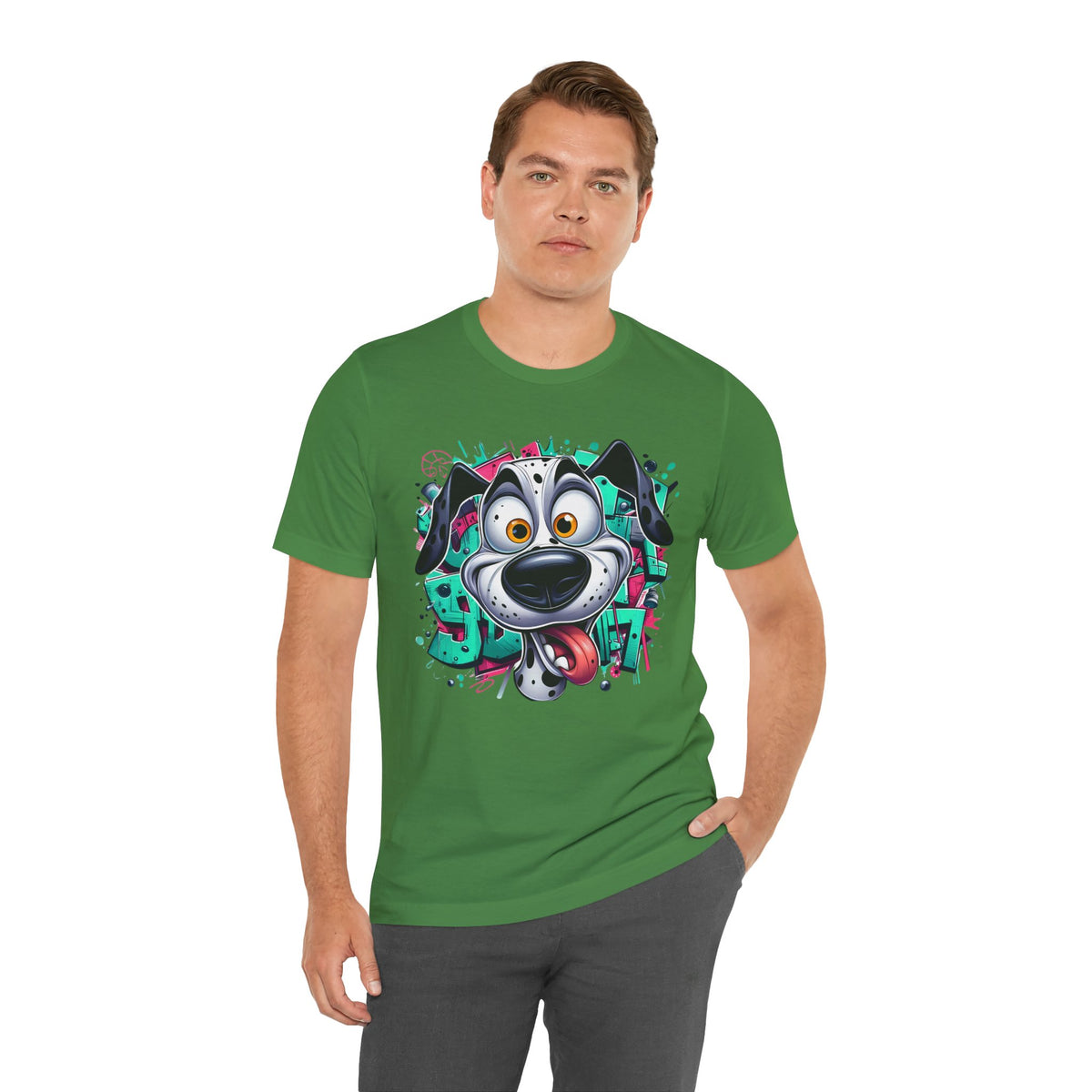 Viki Animal Tees, Dog Tee Shirt, Funny Dog T-Shirt, Art Design Top, Funny Animal T-Shirt, Graphic Tee