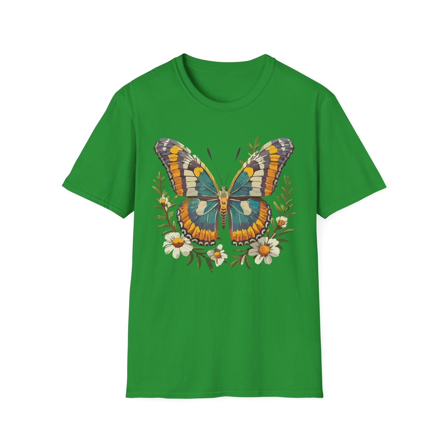 Monarch Butterfly Shirt Unisex T Shirt Softstyle 100 Percent Ring Spun Cotton Comfort