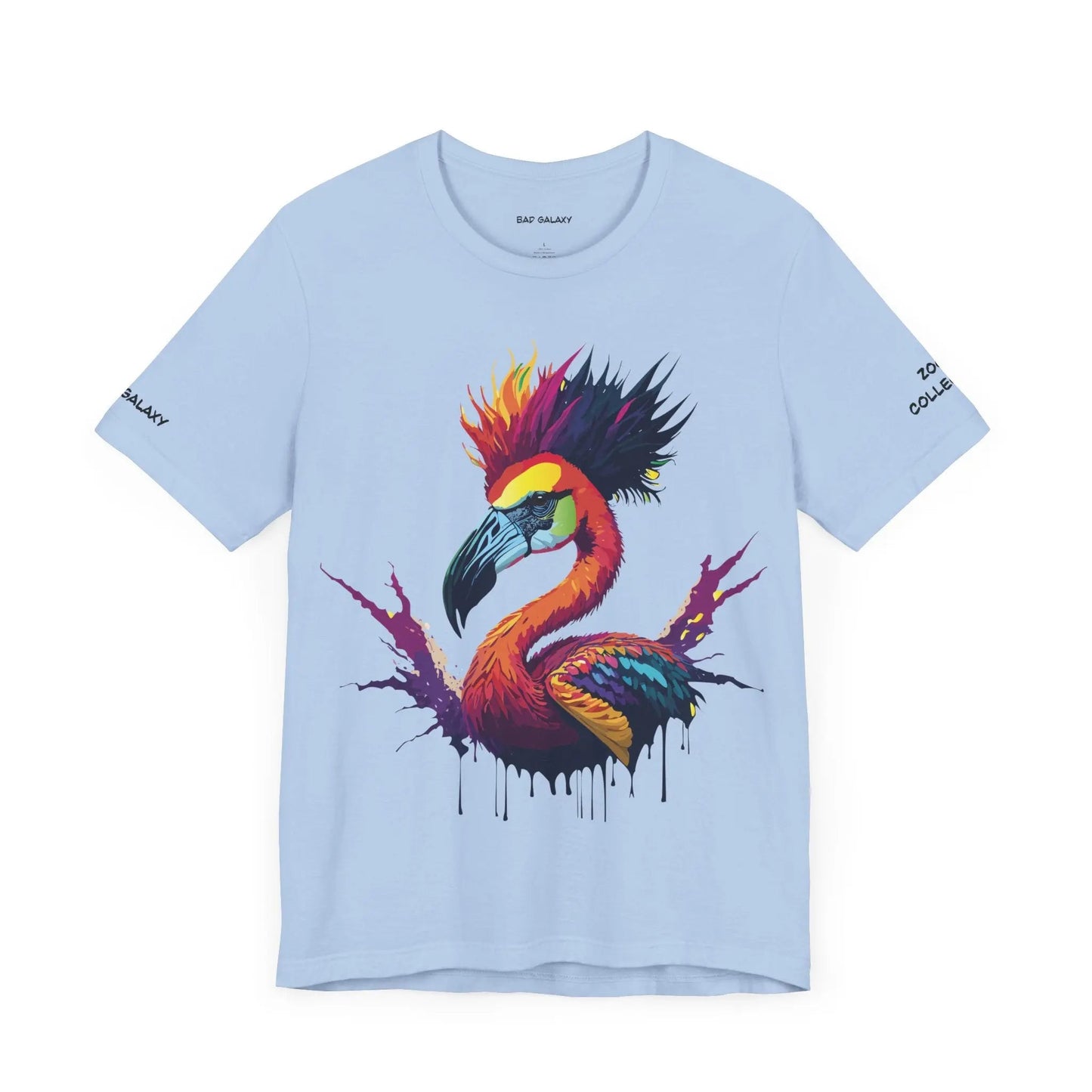 Animal T Shirt By Bad Galaxy Made To Order Cotton Tee With Eco Friendly Inks Soft Comfort Fit