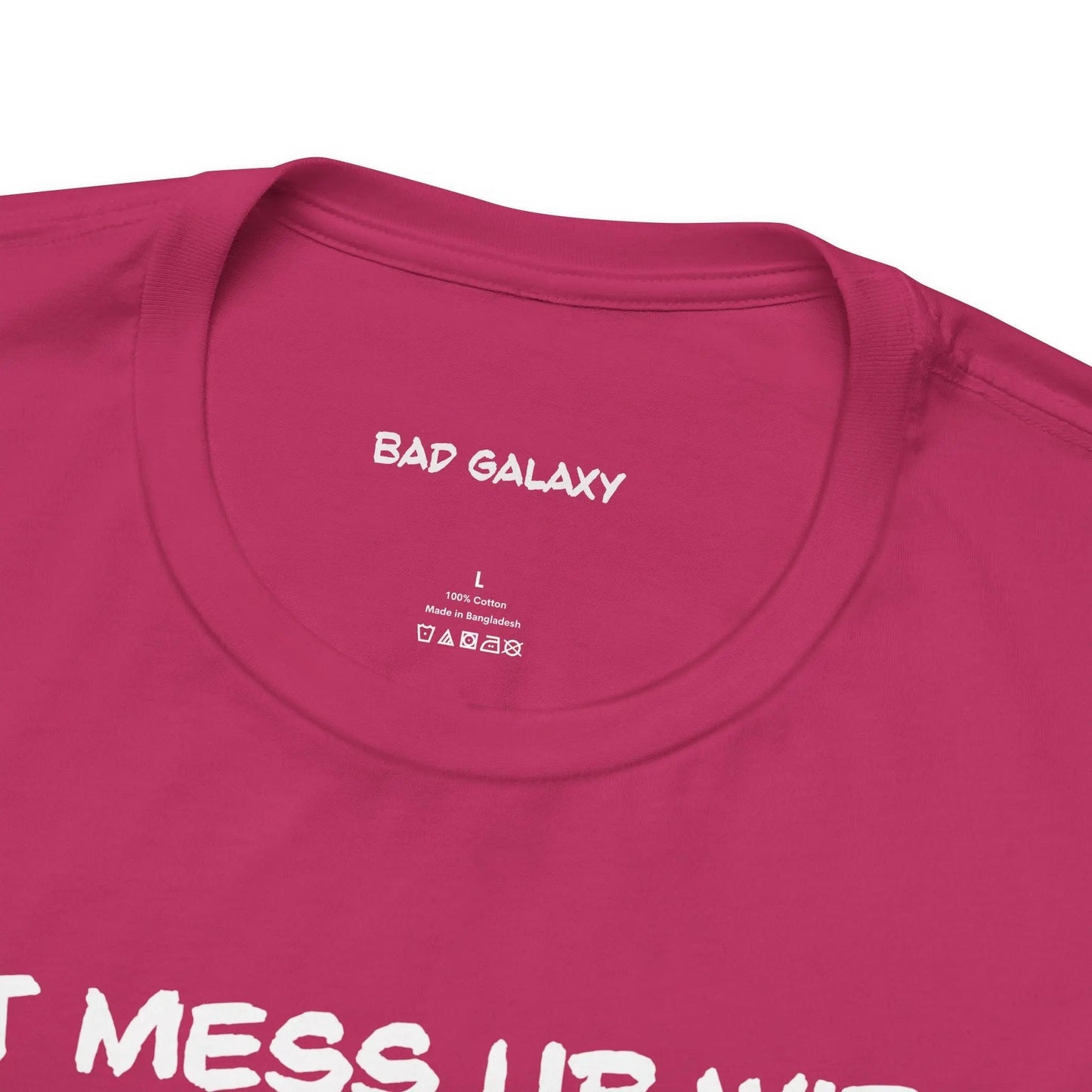 Bad Galaxy Animal T Shirt Cotton Comfort Eco Friendly Inks Printed In USA Free Shipping