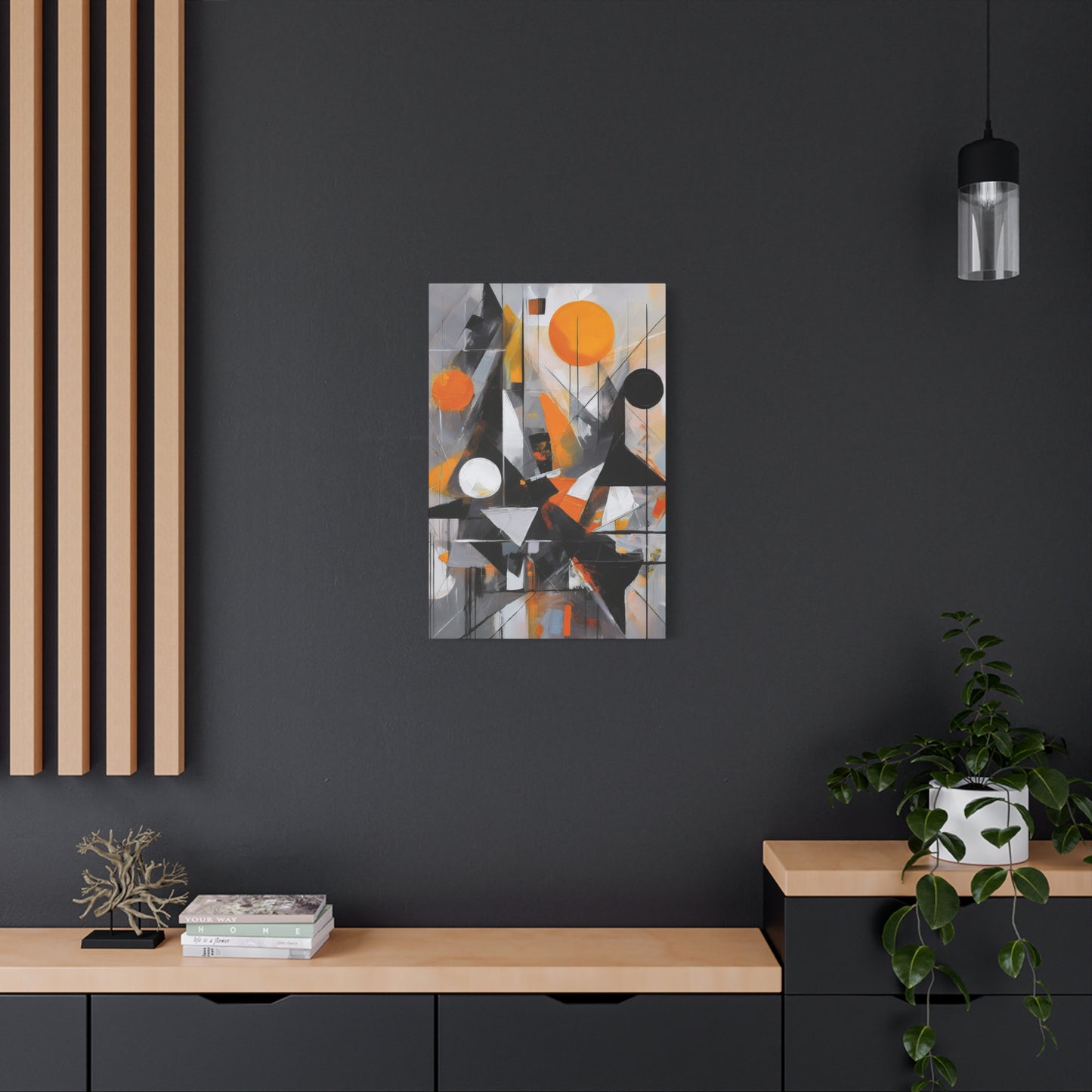 Abstract Oil Painting Print Canvas 20x24,20x30,24x30 24x32,24x36,30x40 32x48,36x48,40x60 Pine-Wood Inner Frame ABS-198