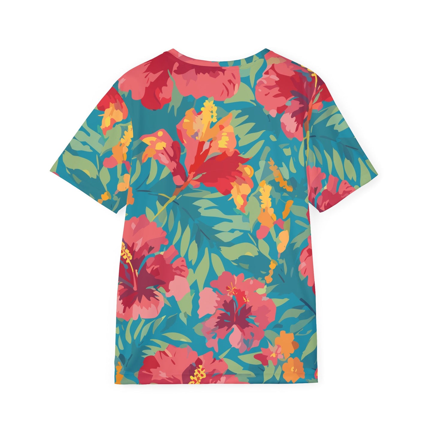 Unisex Floral Print Shirt, Shirt with Floral Print