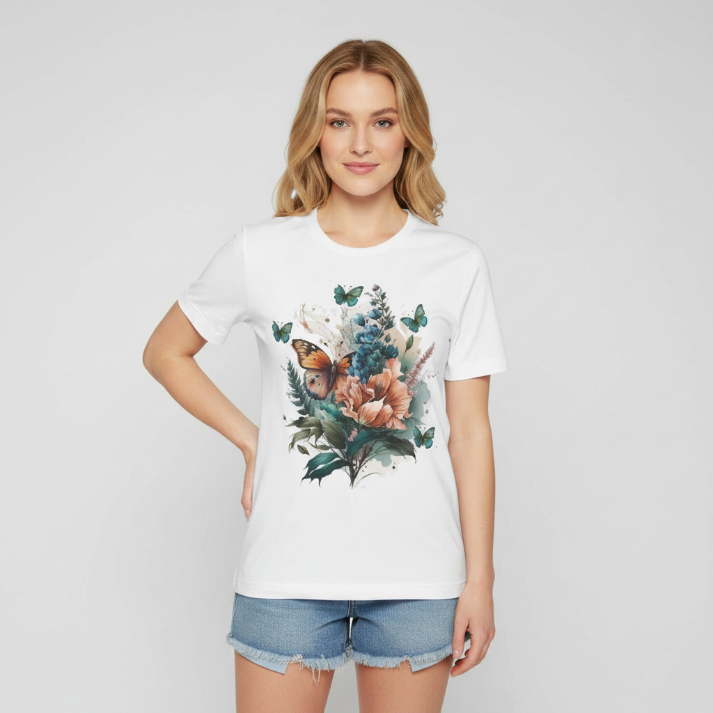 Camiseta de mariposa | Camiseta de mariposa
