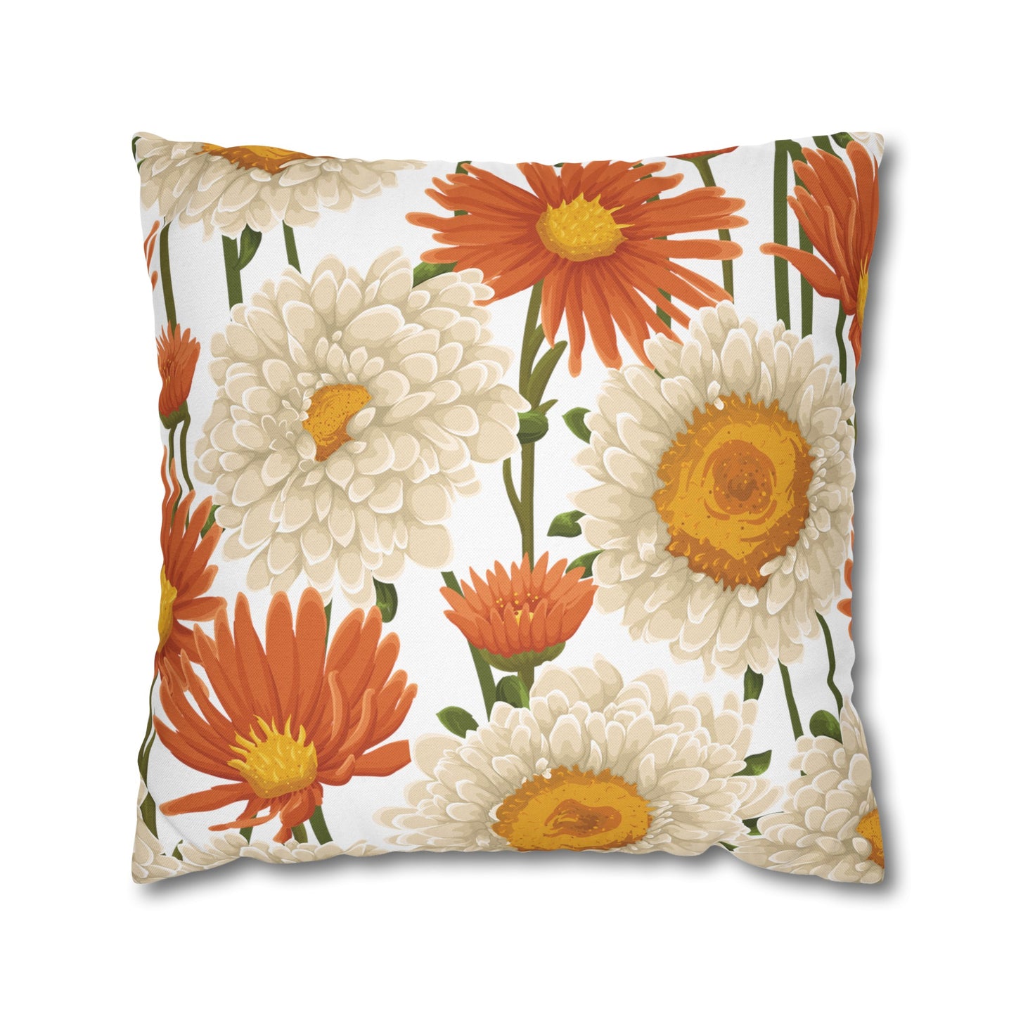 Floral Poly Pillowcase