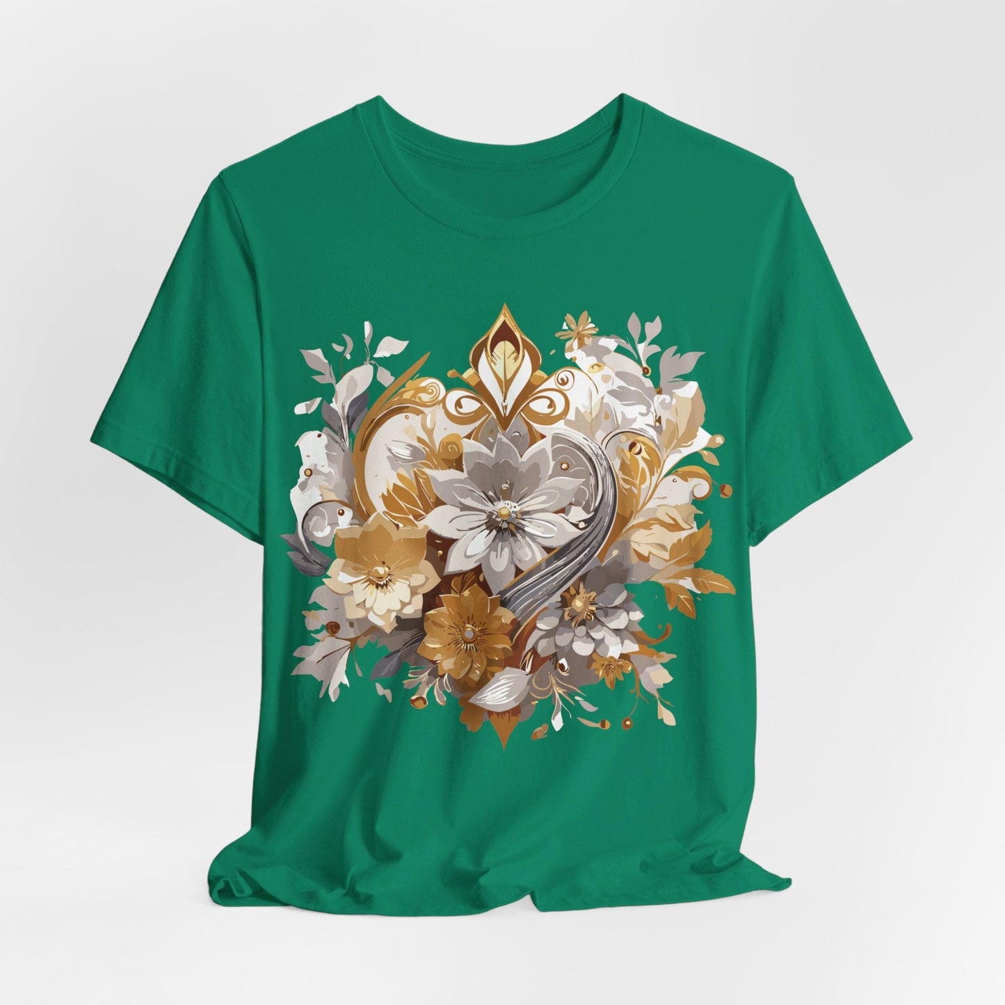 Jewelry Graphic Unisex 100 Cotton Vintage Treasure Art T-Shirt 7