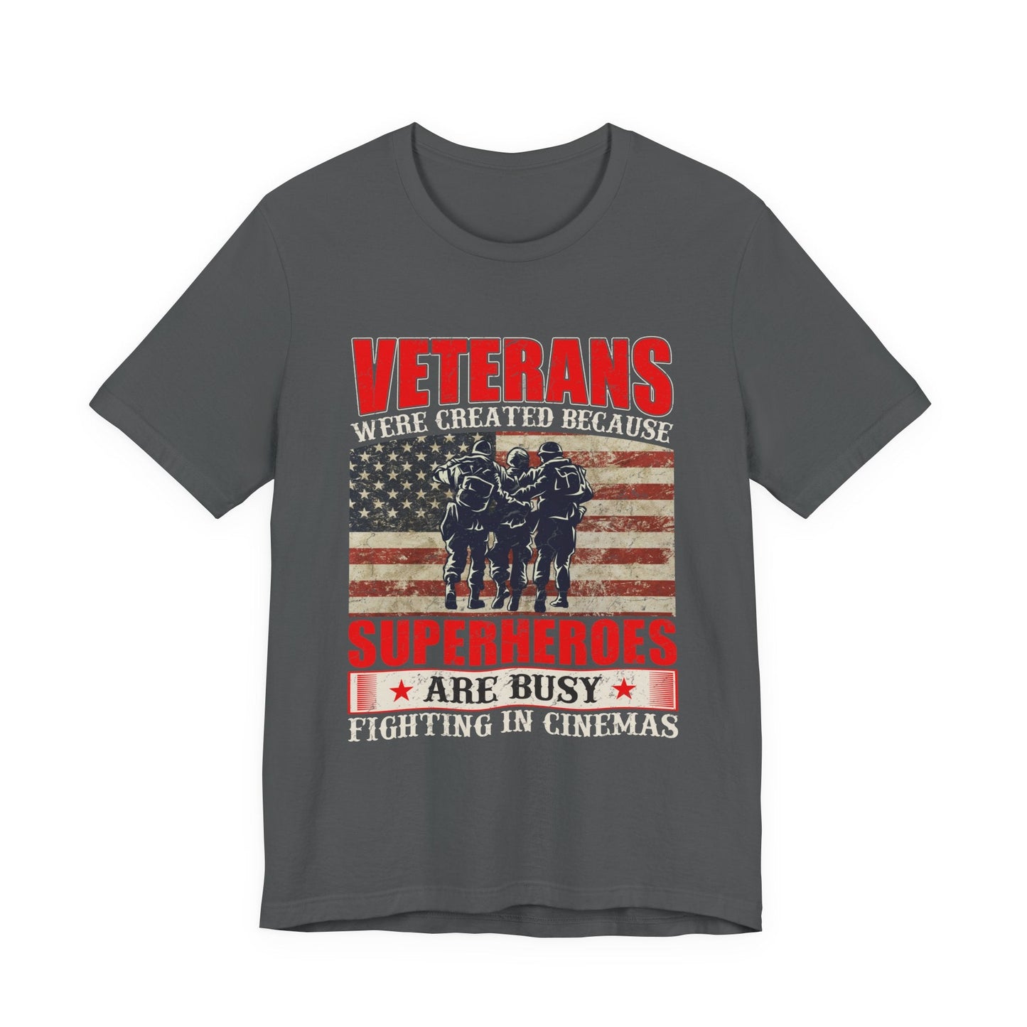 Army Veteran Patriotic Graphic Design Unisex Cotton T-Shirt v41