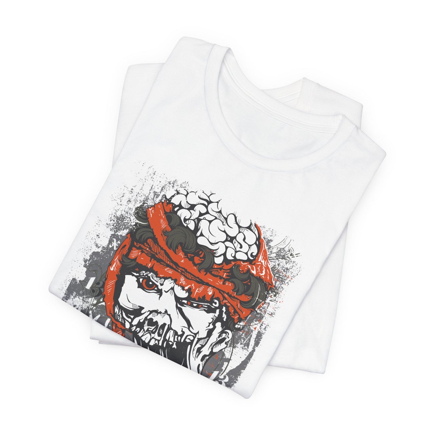 Skull Graphic Unisex Cotton T-Shirt r10