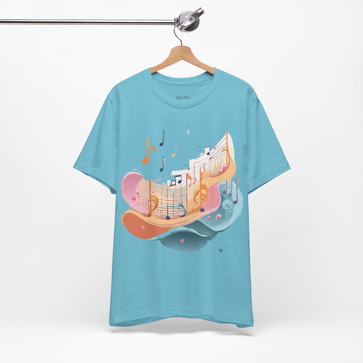 Adelpha Graphic Tee Unisex Jersey Short Sleeve Vintage Inspired Artwork Music T Shirt Casual Wear