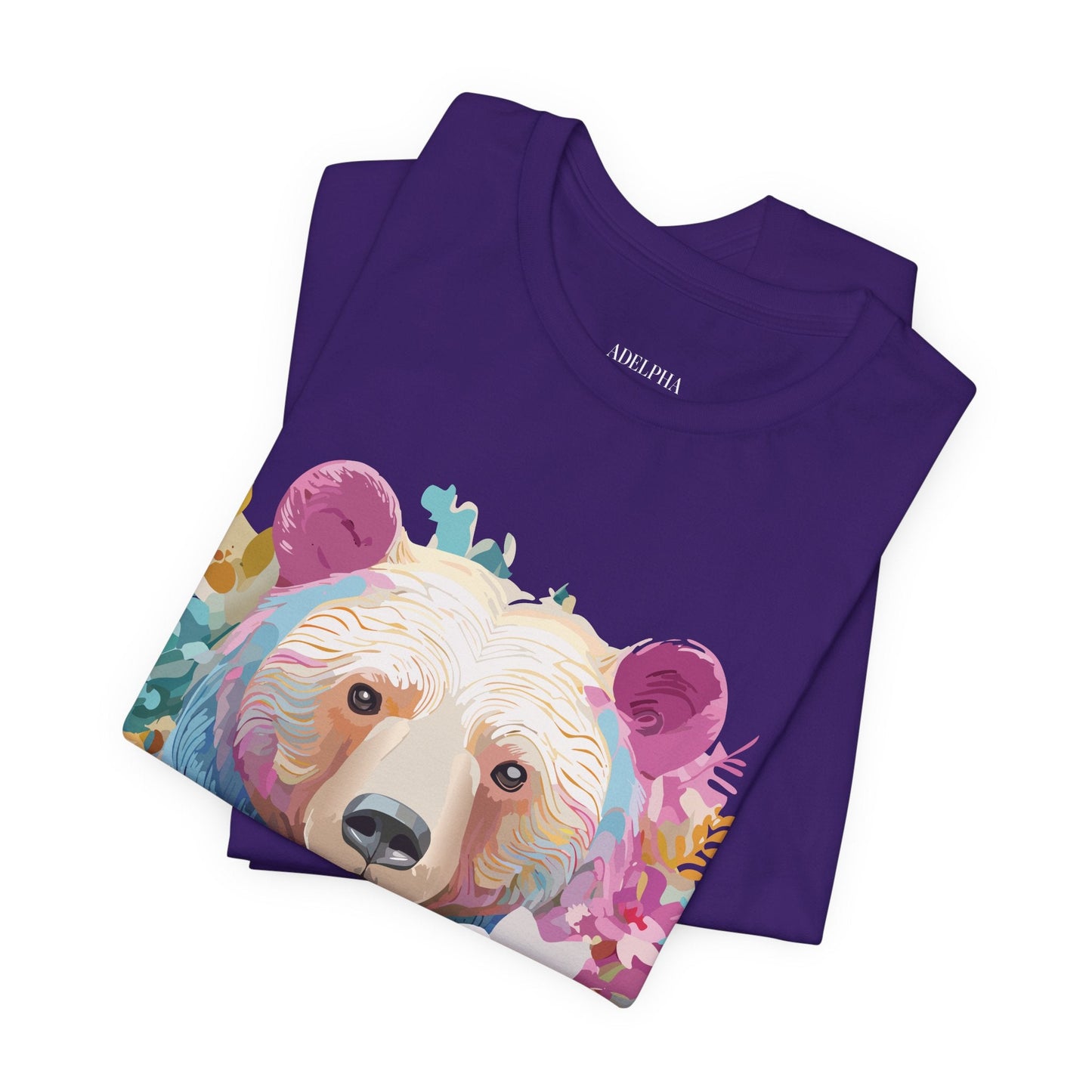 Bear Graphic Tee Unisex Vintage Inspired Artwork Adelpha Premium Collection