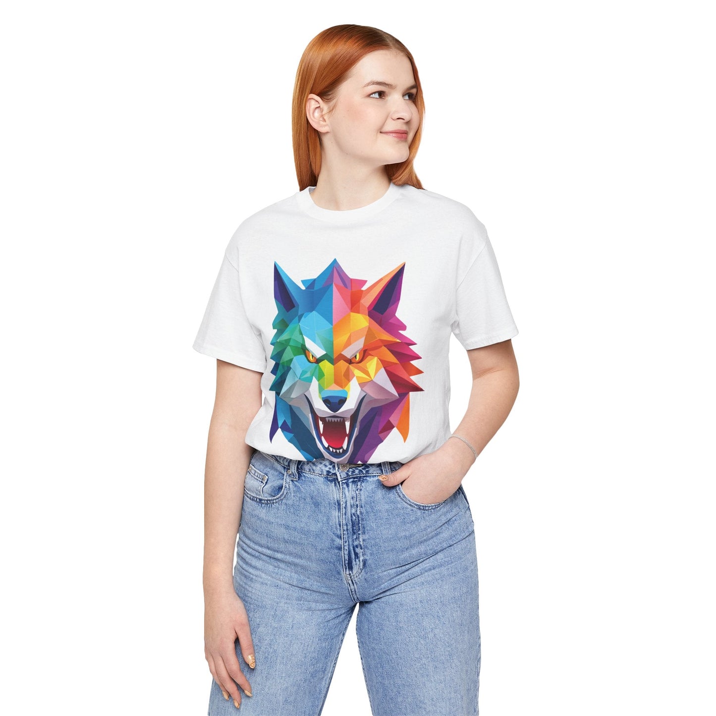 Unisex Animal Shirt Art Design Tee With Animals Wild Animals Shirt Short Sleeve