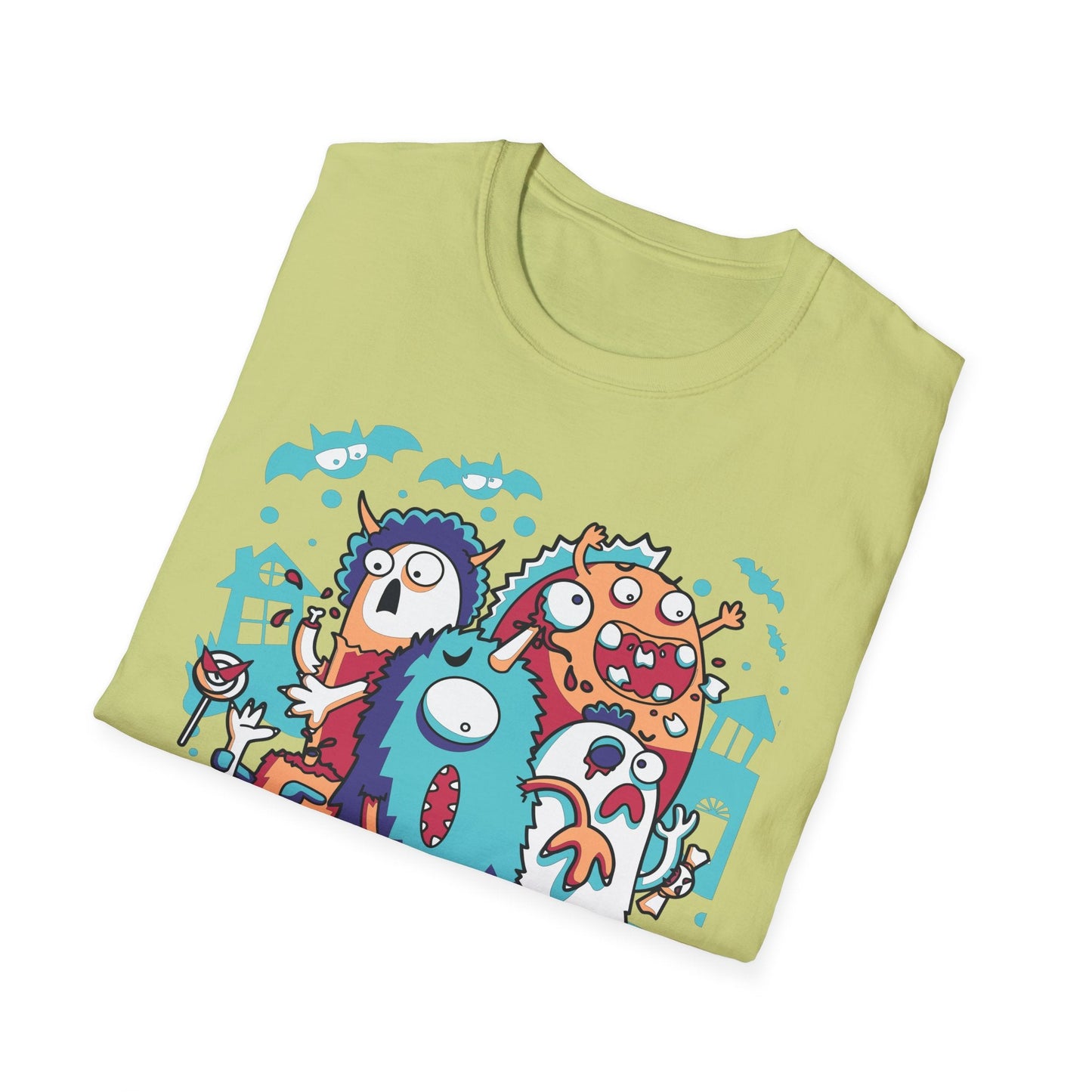 Cartoon T Shirt Animation Tee Funny Graphic Unisex Softstyle 100 Percent Ring Spun Cotton Tee
