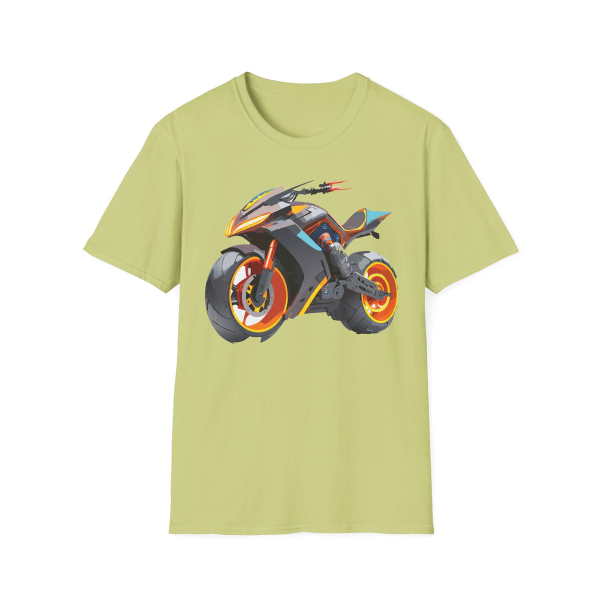 Moto Bike Motorcycle Graphic Tee Gildan Unisex 100 Cotton Tee Shirt m4