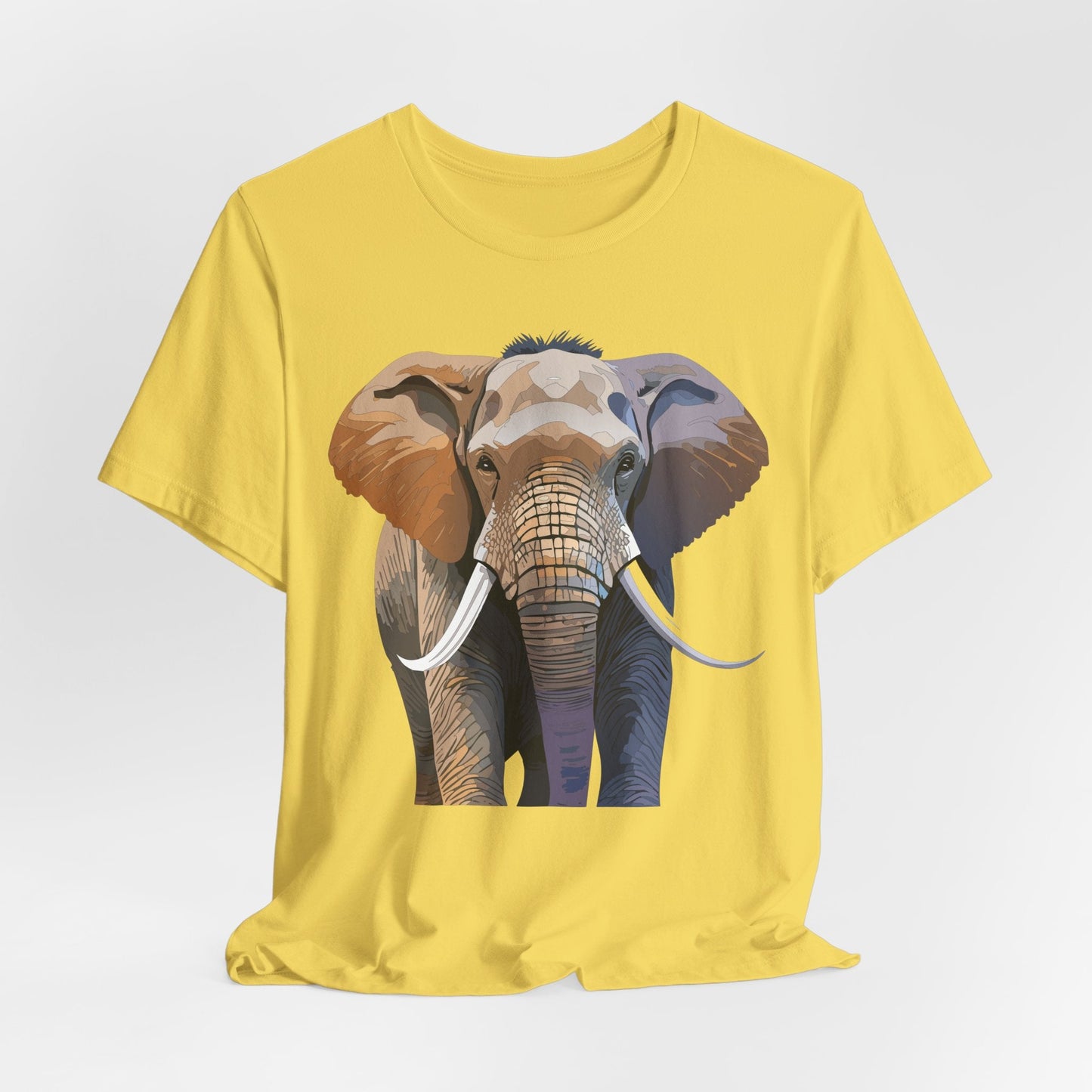 Unisex Animal Art Design Tee Shirt With Wildlife Animals Short Sleeve Everyday Comfort