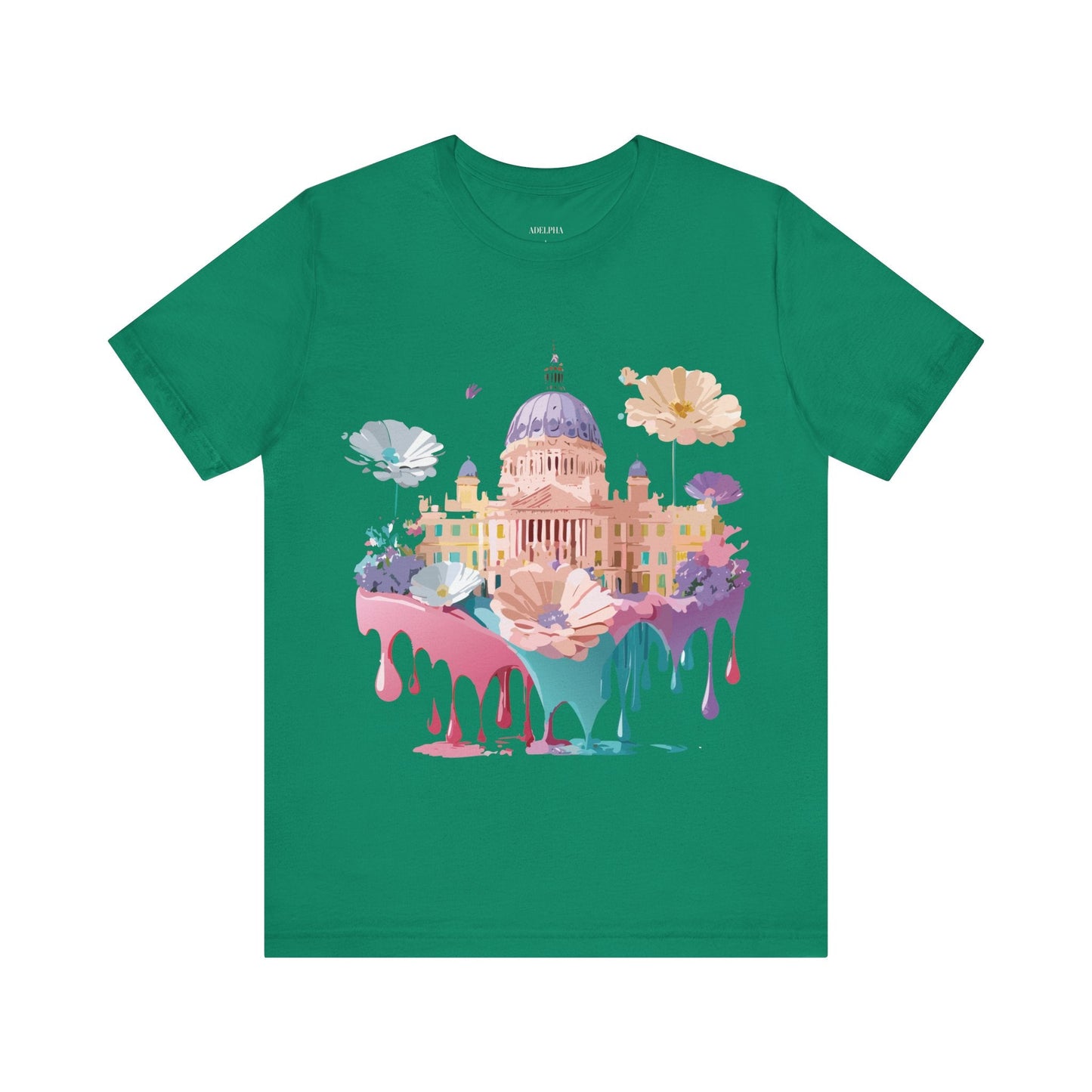 Madrid Tourist Shirt Graphic Tee Unisex Vintage Inspired Art Design Adelpha Brand
