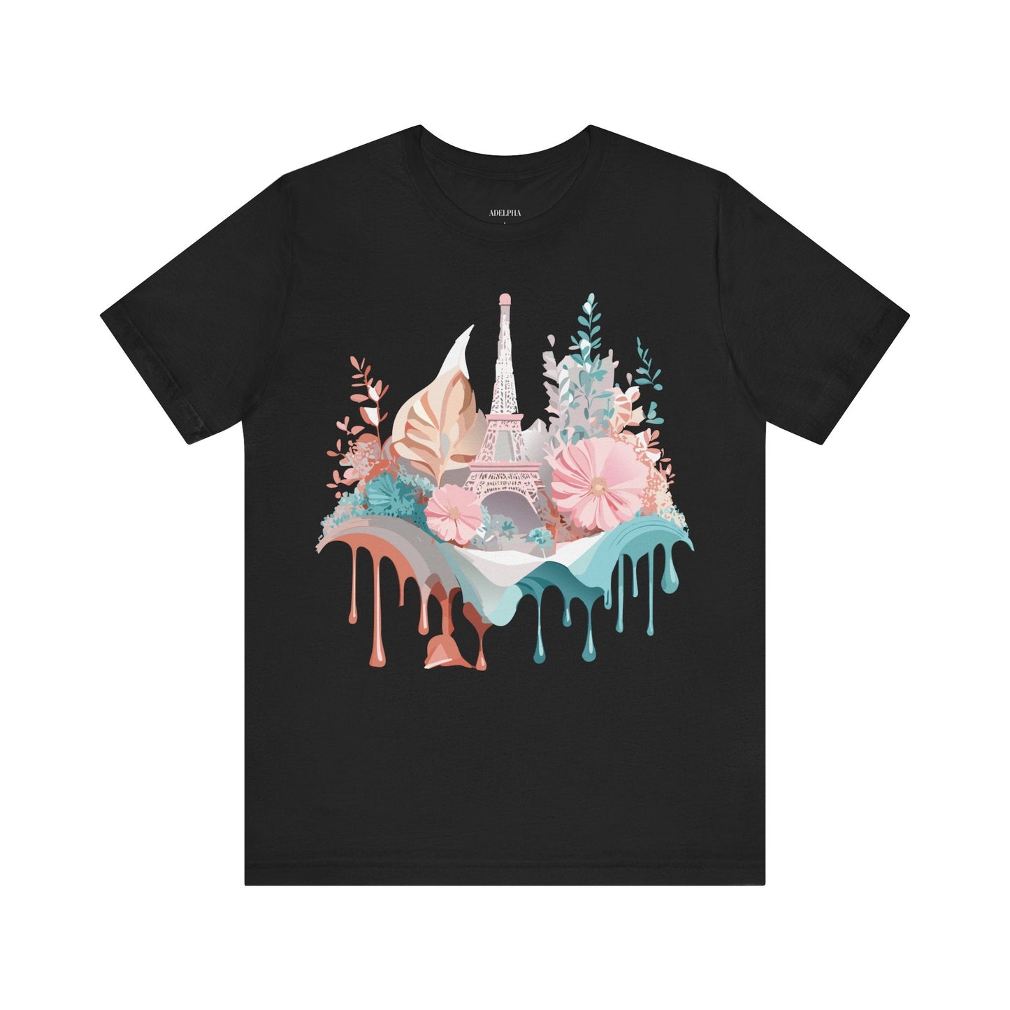 Unisex Paris Graphic T Shirt By Adelpha Vintage Inspired Art Tee Short Sleeve Casual Wear