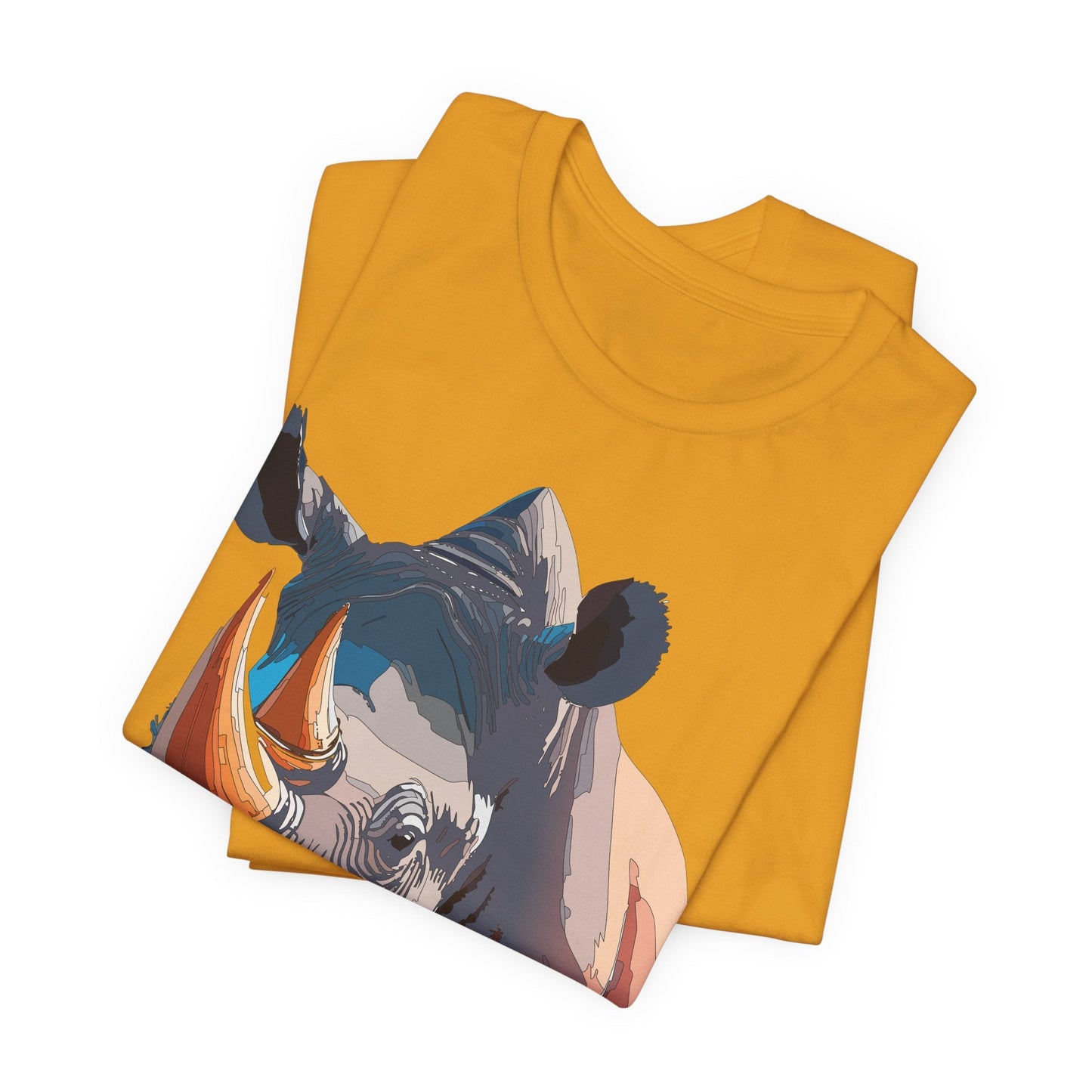 Unisex Animal Shirt Tee With Art Design Wild Animals Gildan Softstyle 64000 Graphic Tee