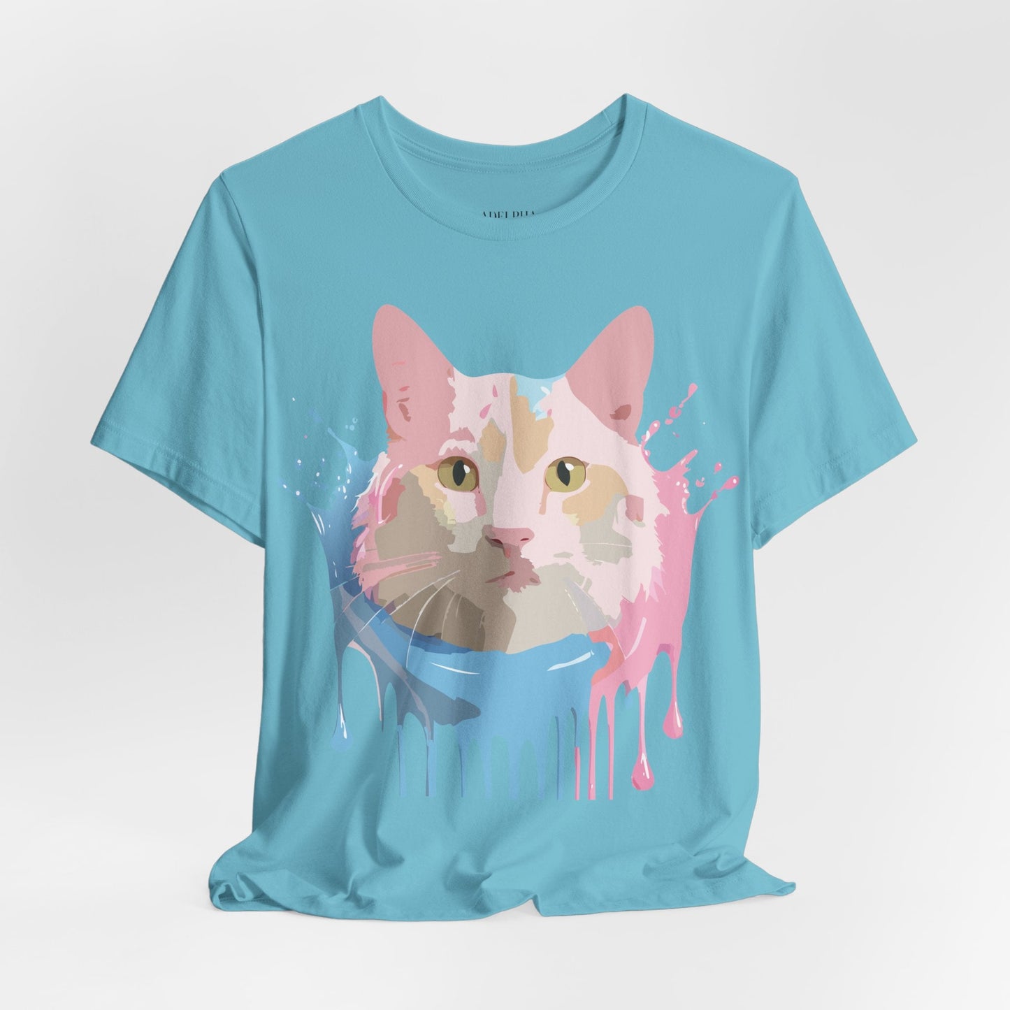 Cat Graphic Tee Unisex Vintage Style Shirt Adelpha Art Design